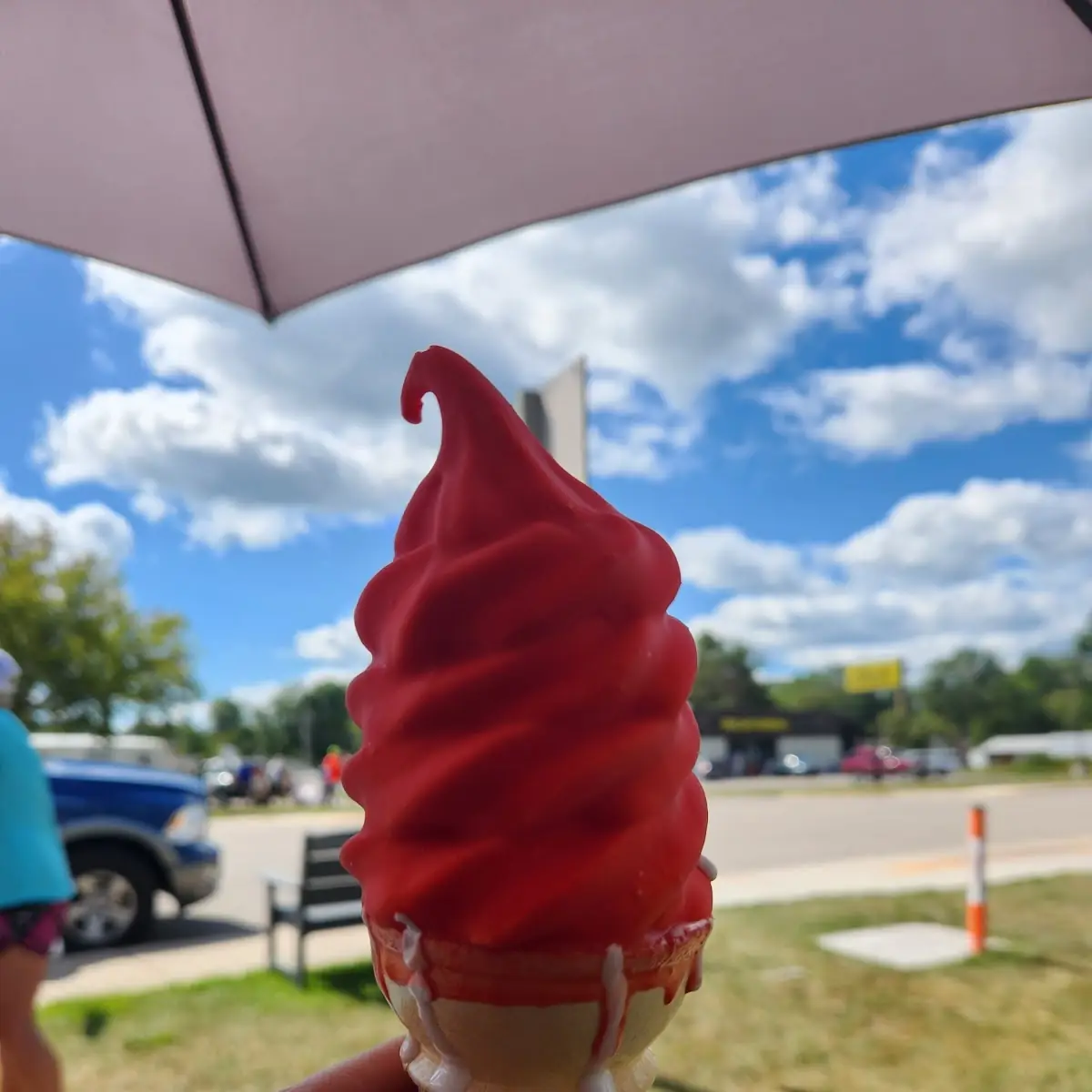 Cherry Dipped Cone
