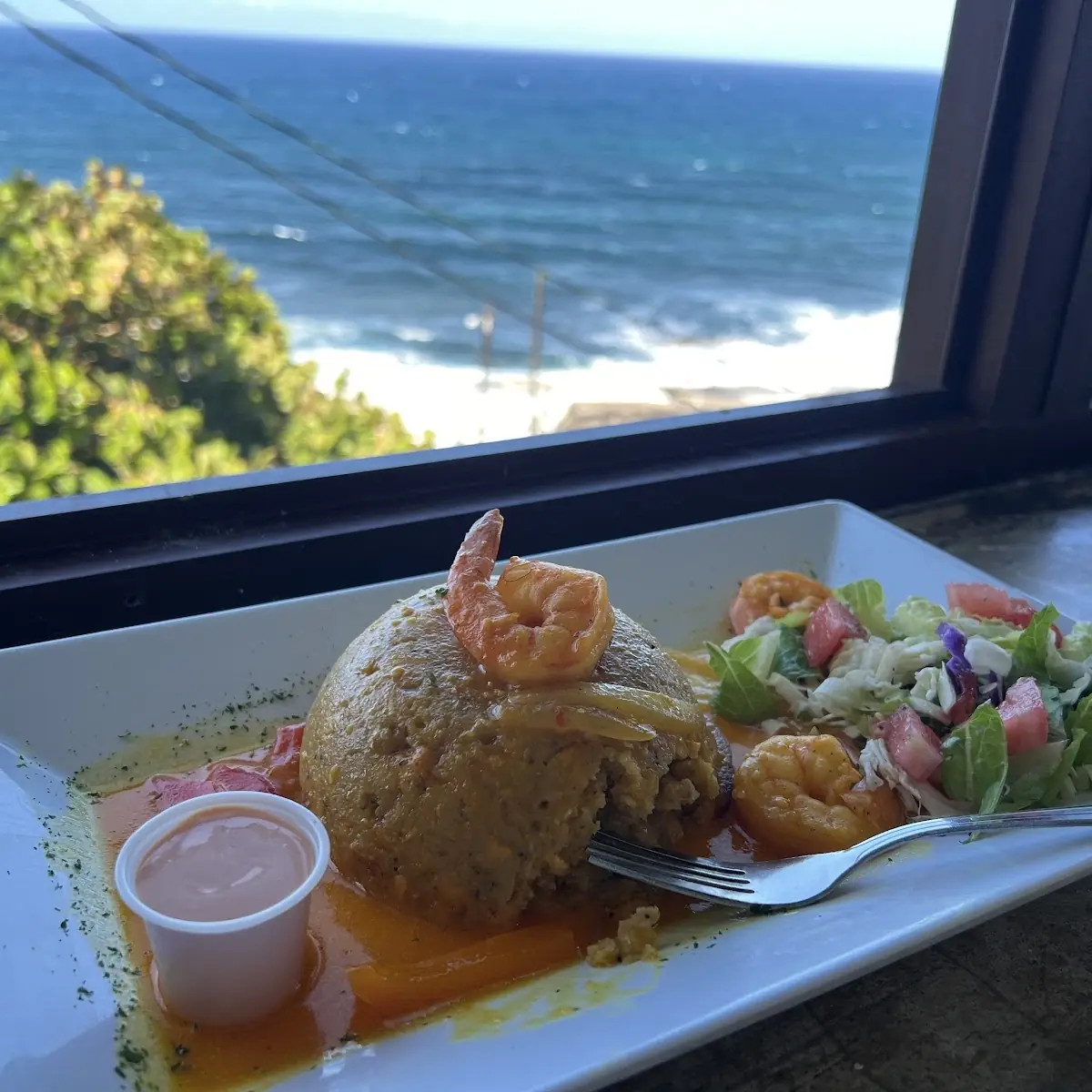 Shrimp Mofongo
