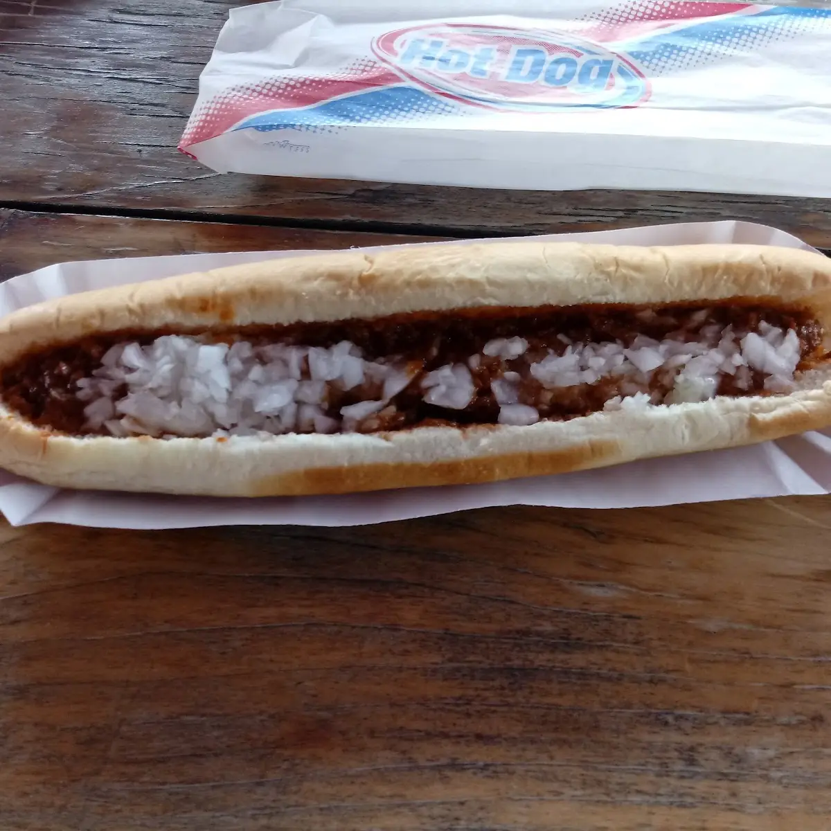 Foot Long Hot Dog