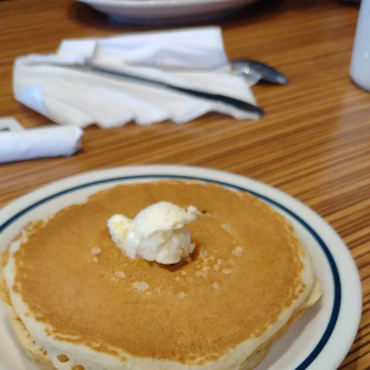 Buttermilk Short Stack Pancakes and Hash Browns