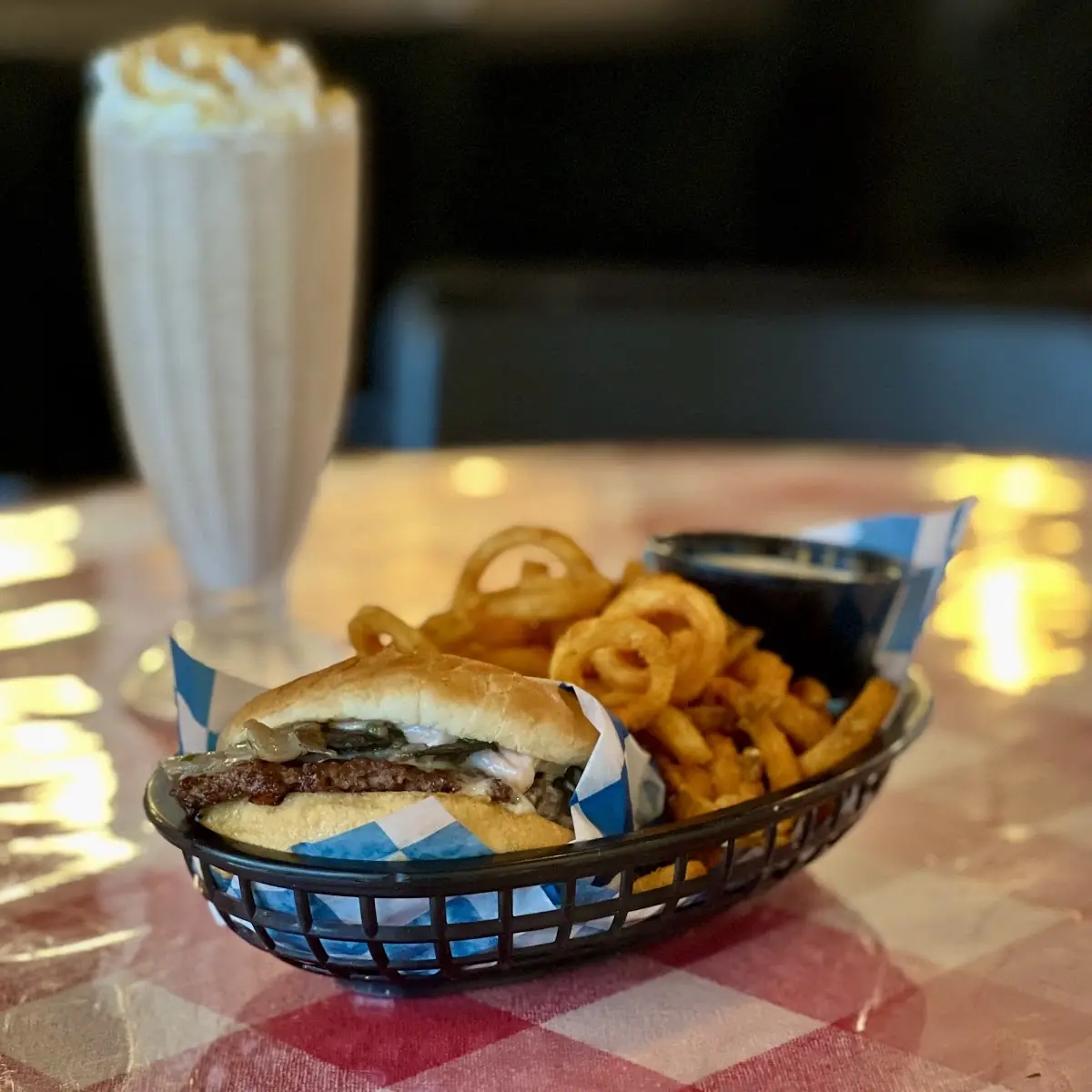 Mushroom Swiss Burger