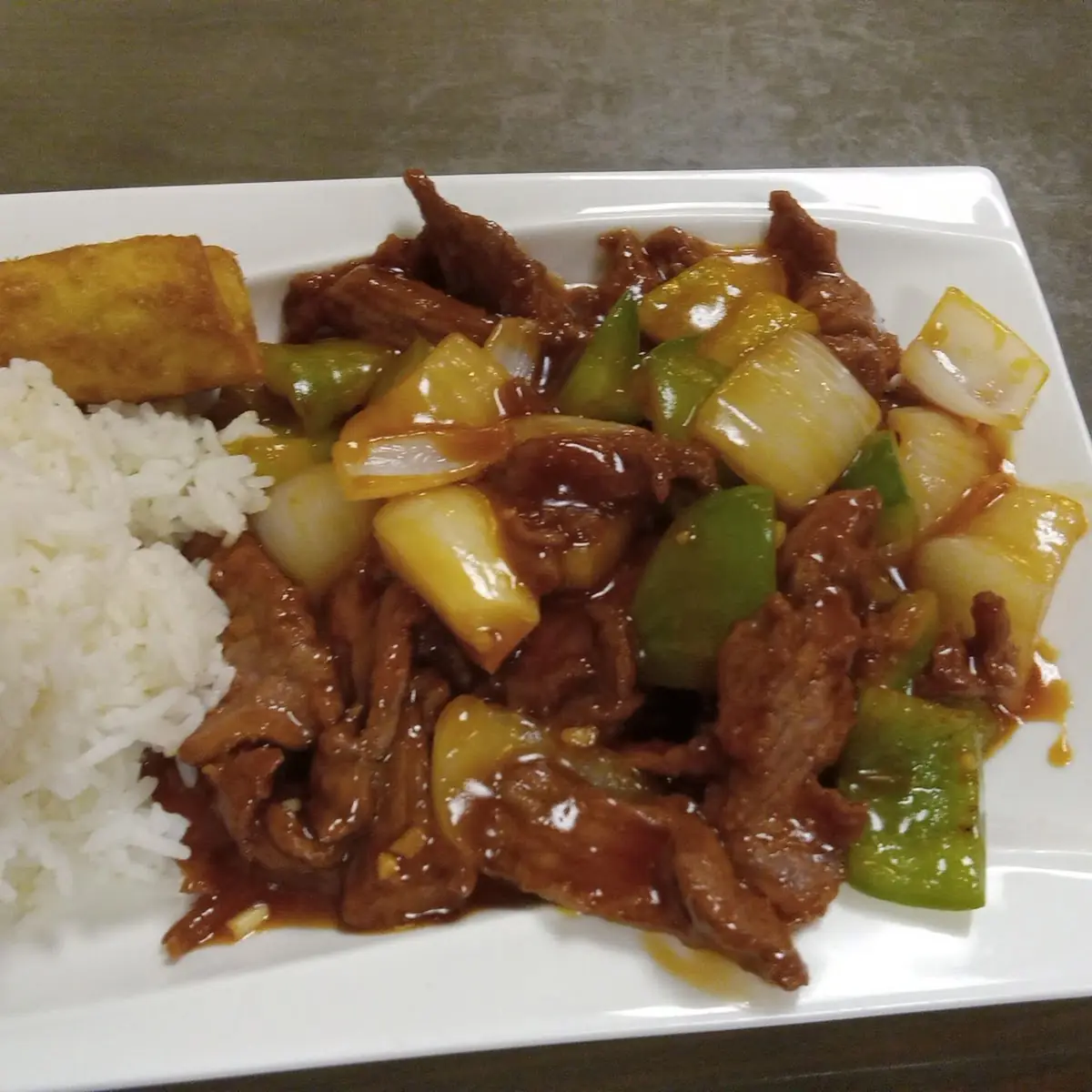 Pork in Black Bean Sauce