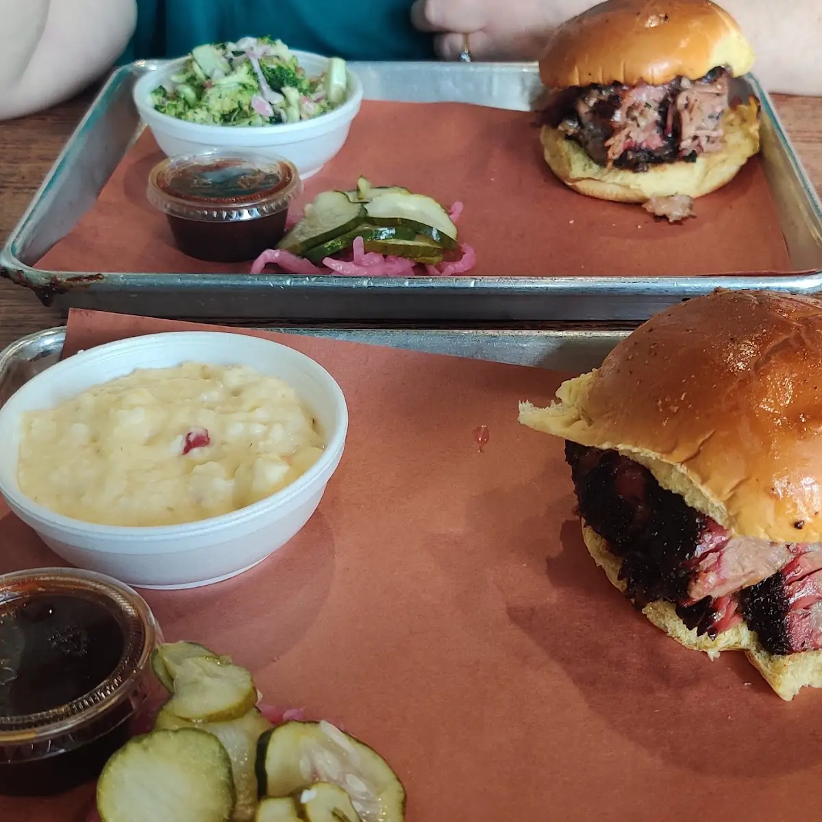 Chopped Brisket Sandwich