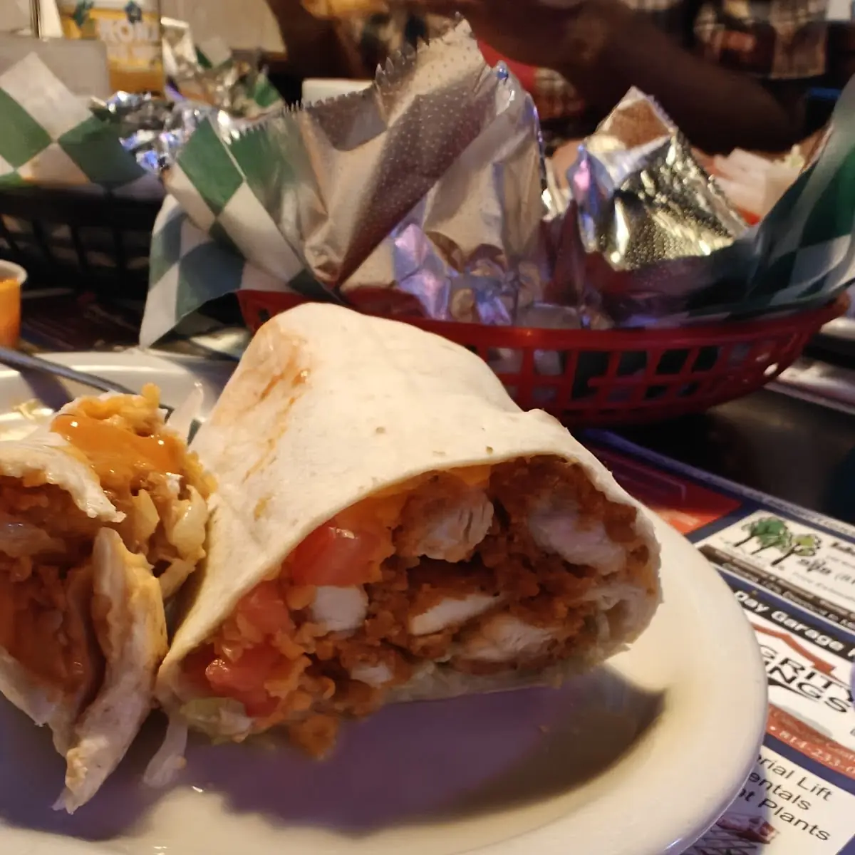 Chicken Burrito