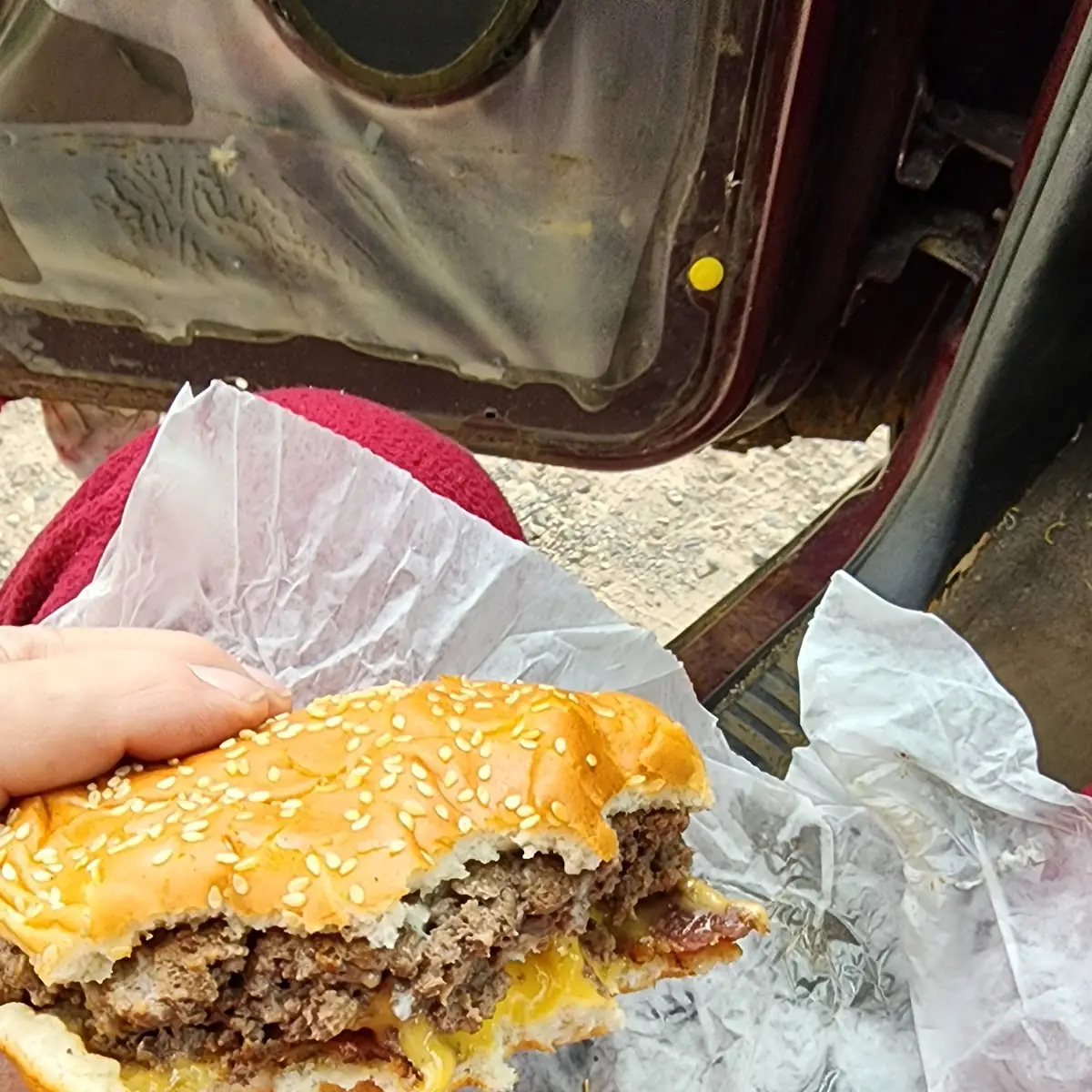 Bacon Cheeseburger and Mayo