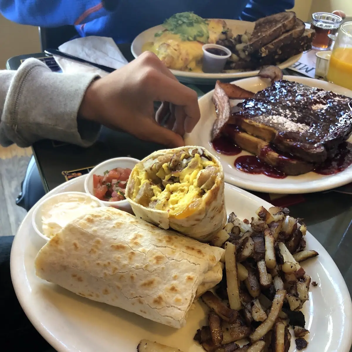 Moon's Breakfast Burrito