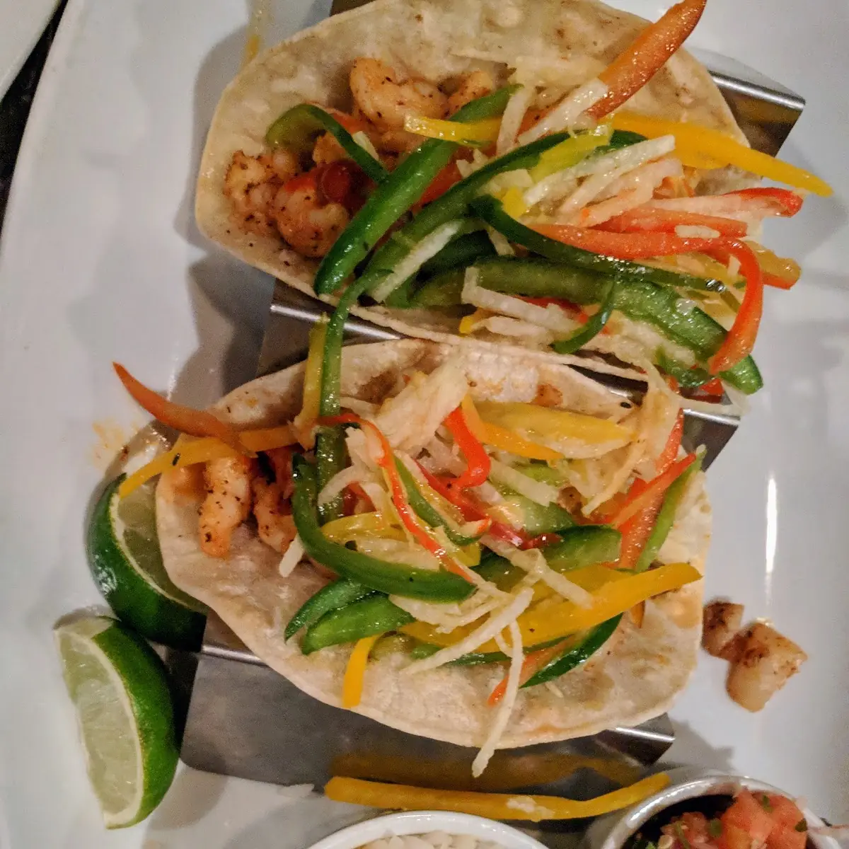Happy Hour Shrimp Tacos