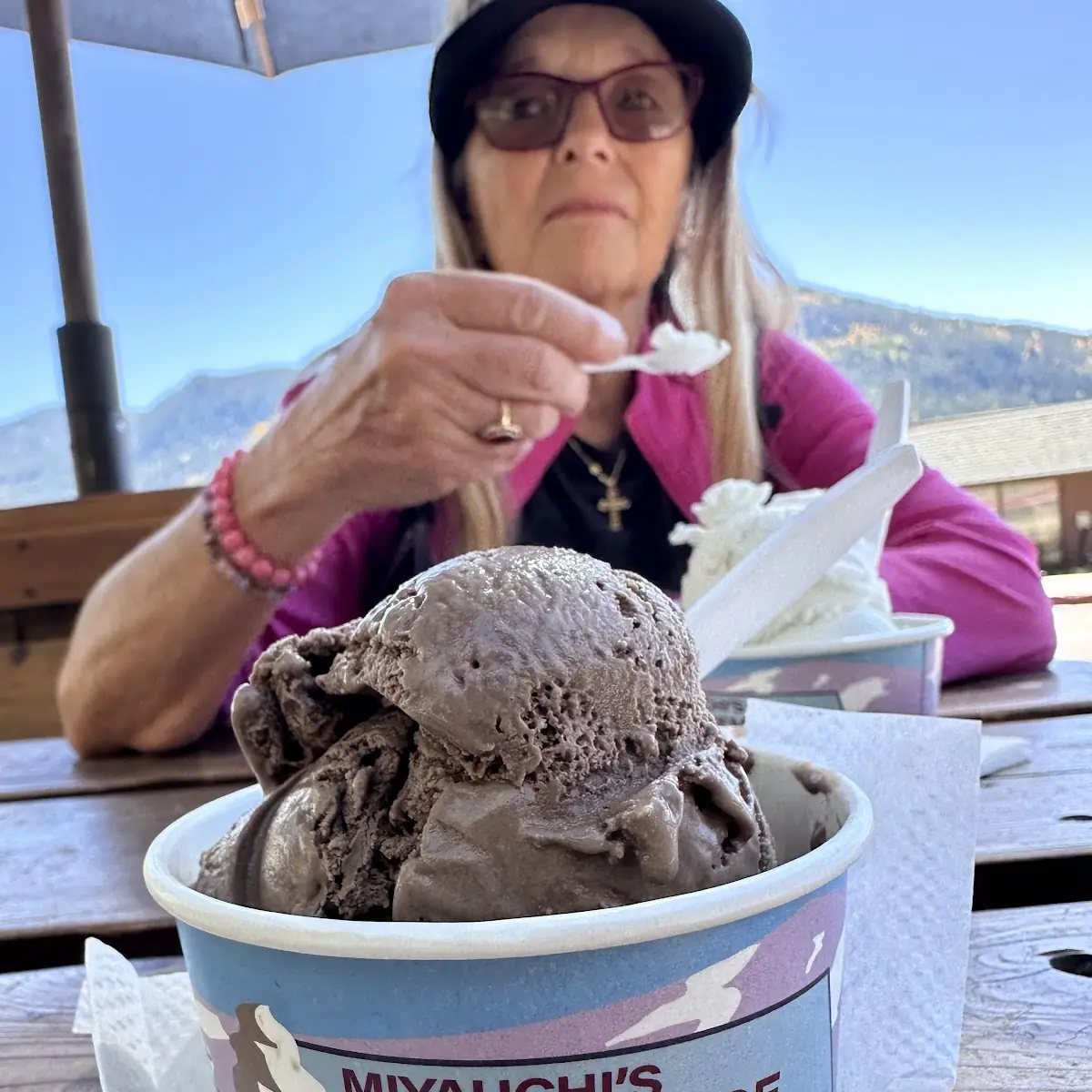 Chocolate Silk Ice Cream Cup