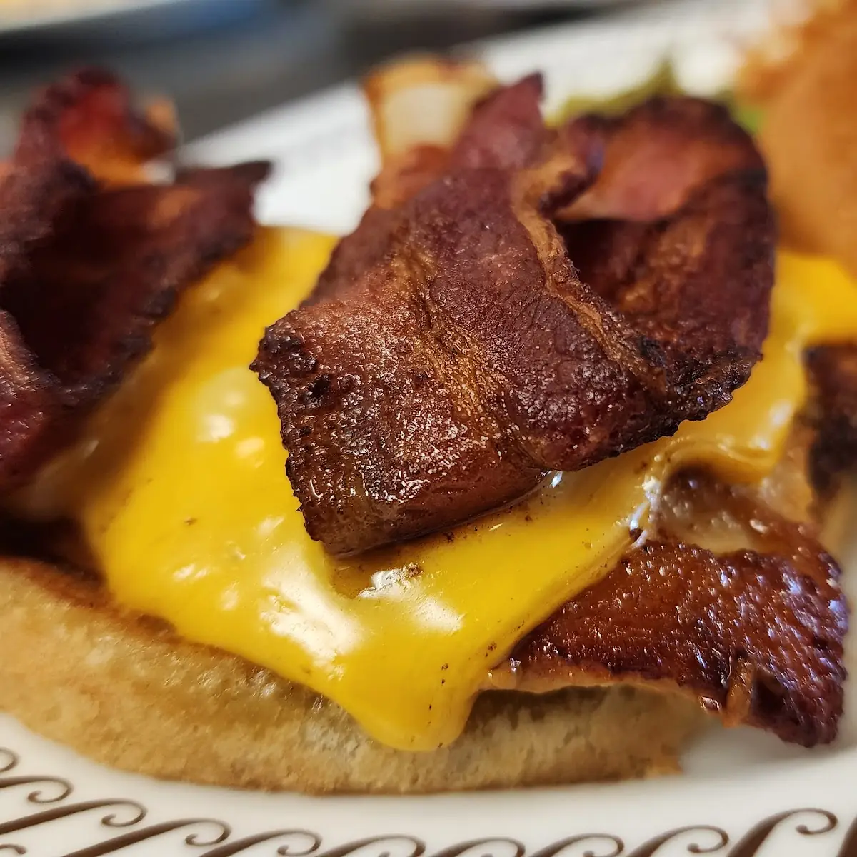 Grilled Bacon Chicken Cheese Deluxe