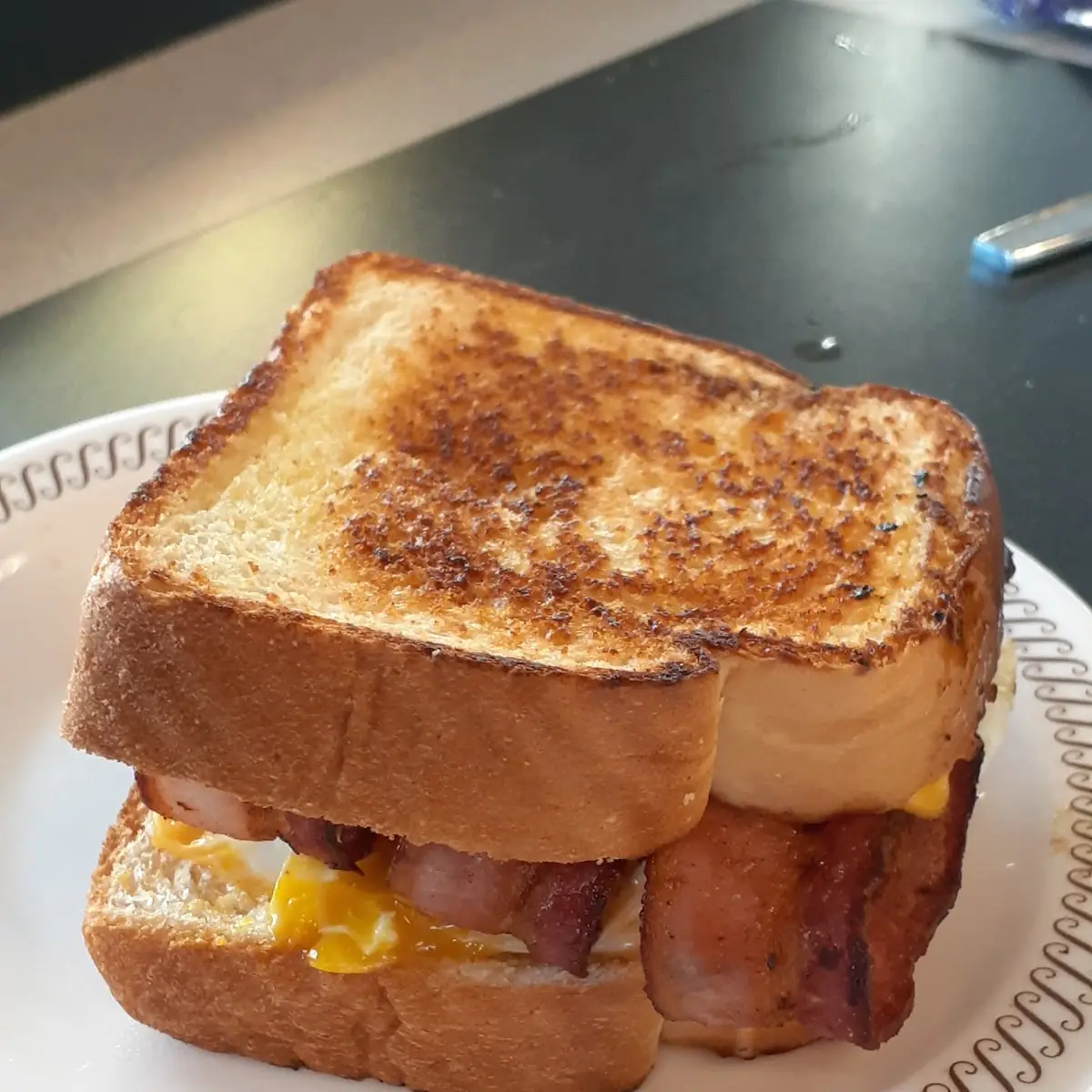 Texas Toast Breakfast Sandwich