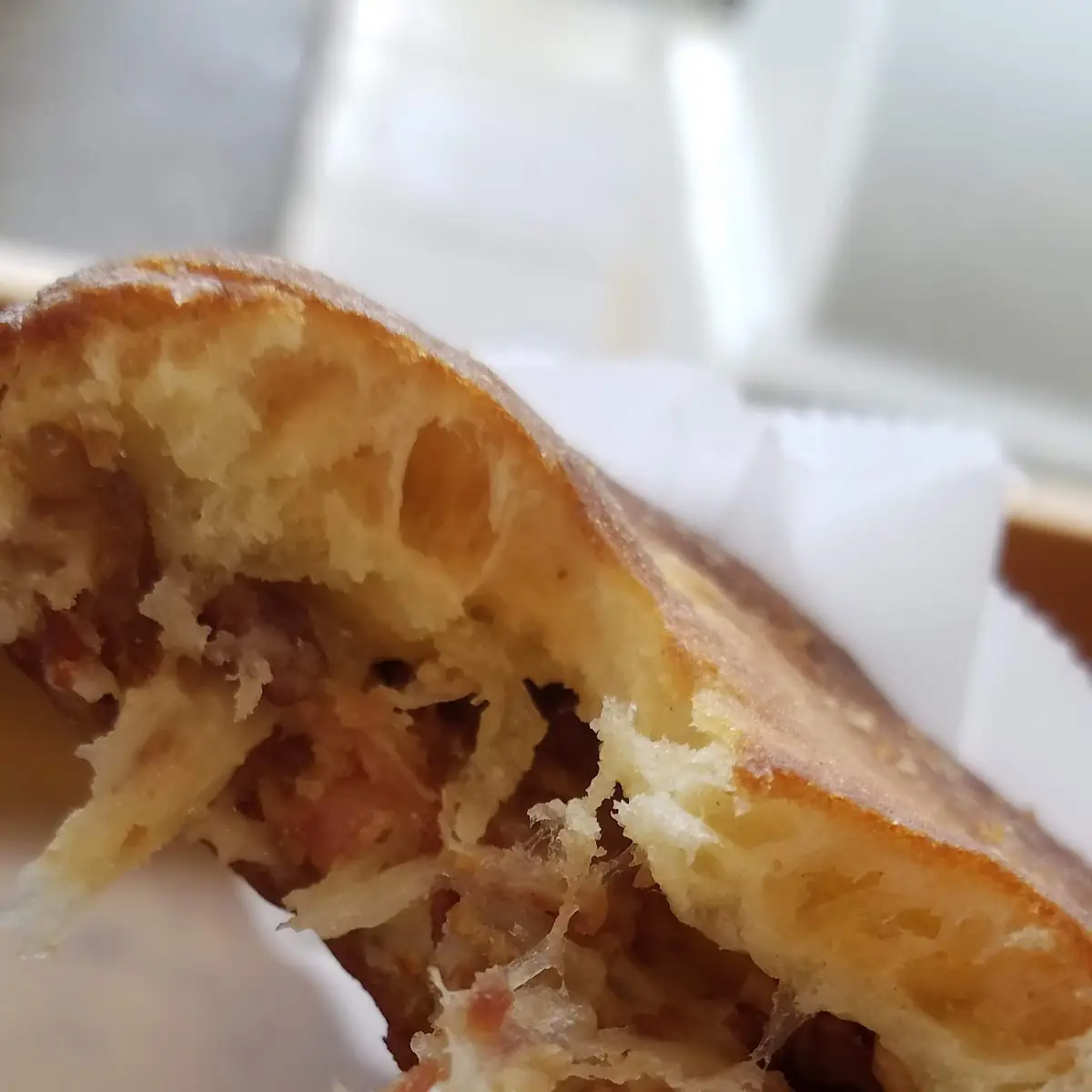 Bacon Cheddar Donut