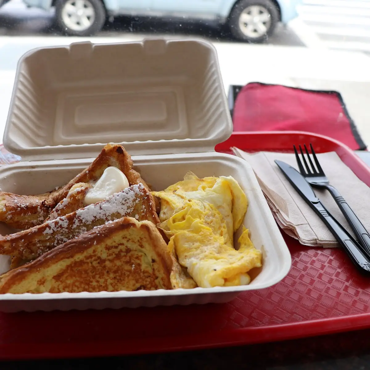 Red Cup French Toast Combo