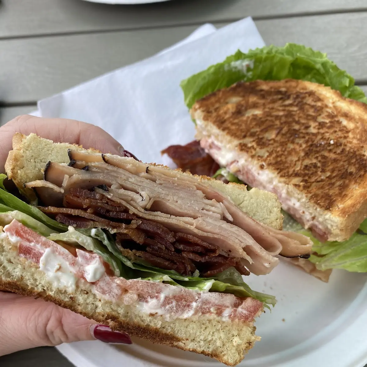 blt on Sourdough with Turkey