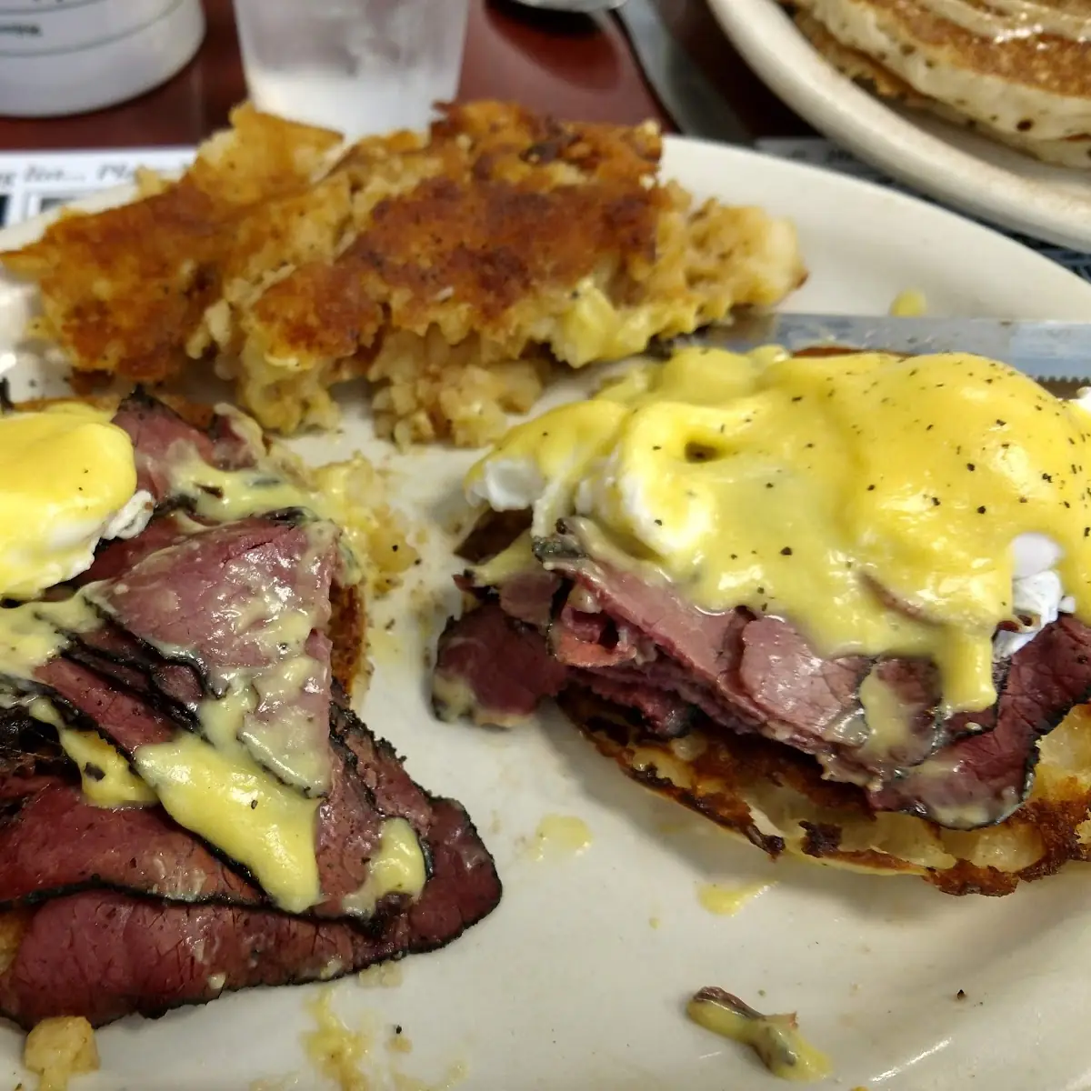 Ham Steak & Eggs