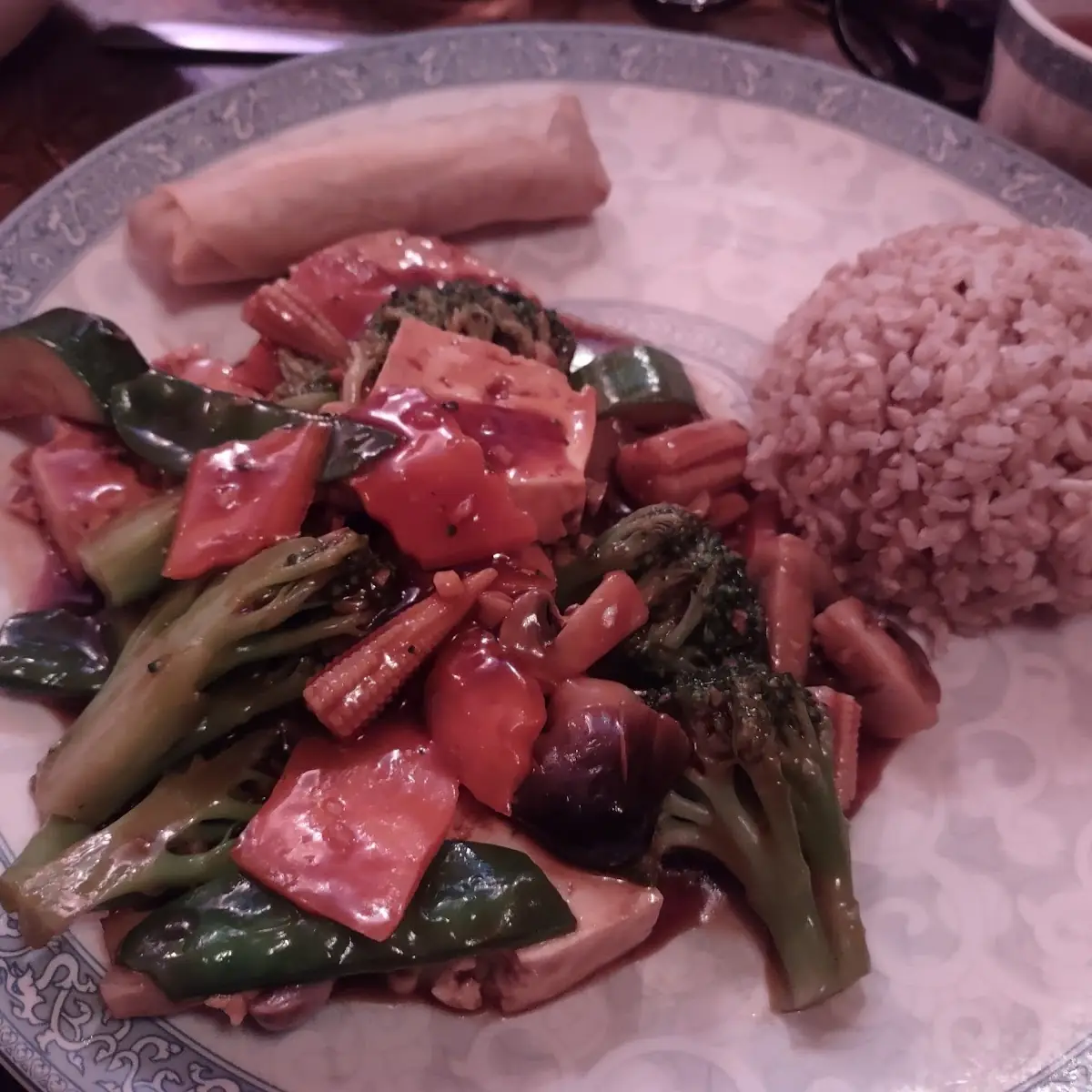 Bean Curd with Mixed Vegetables