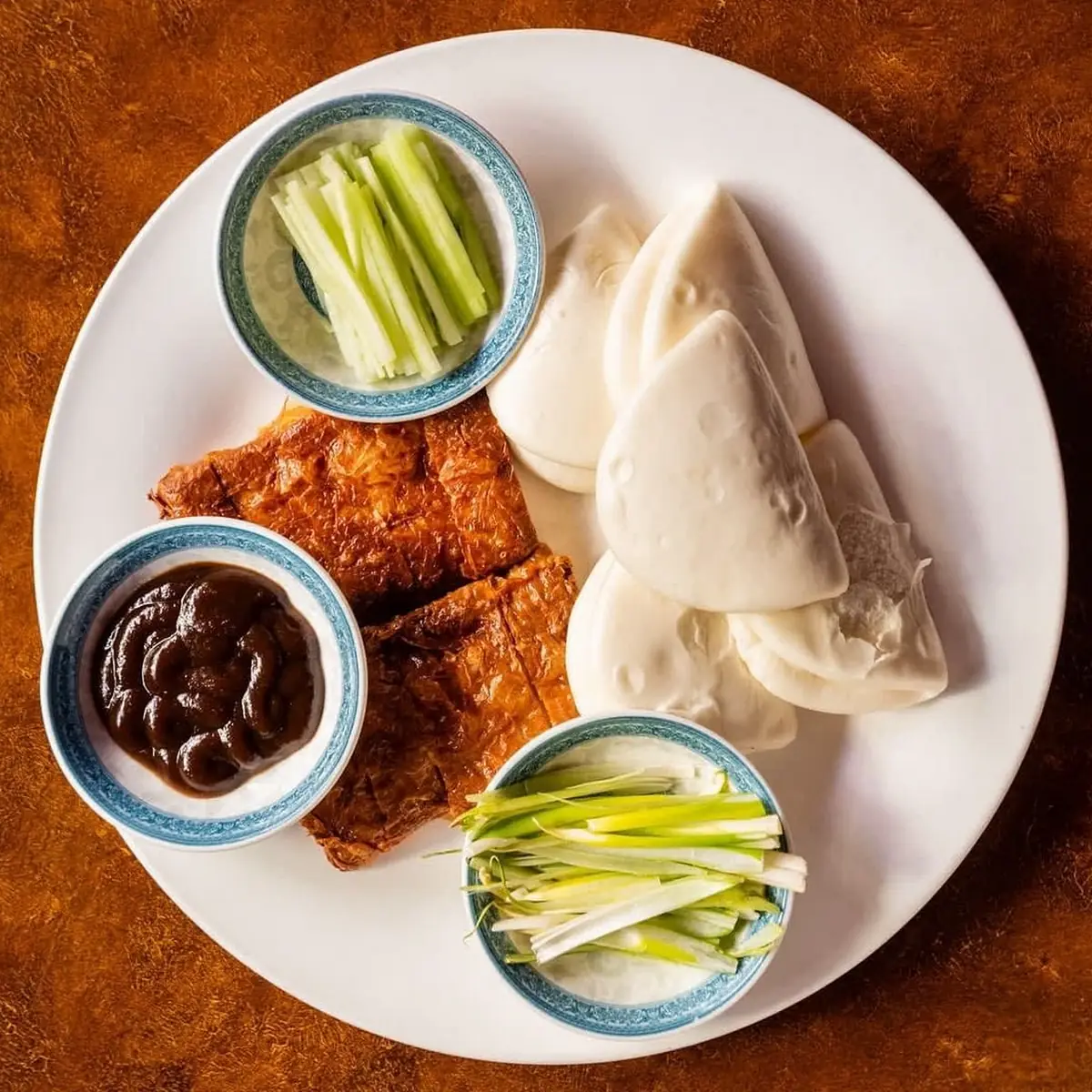 Roasted Veg Duck Peking Style