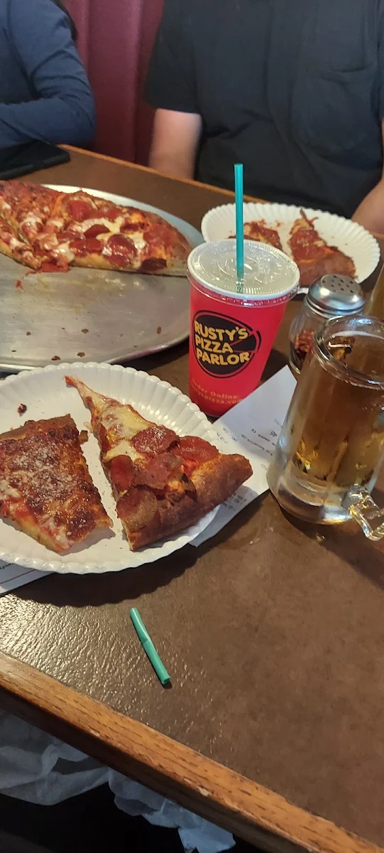 Cheese and Pepperoni Pizza