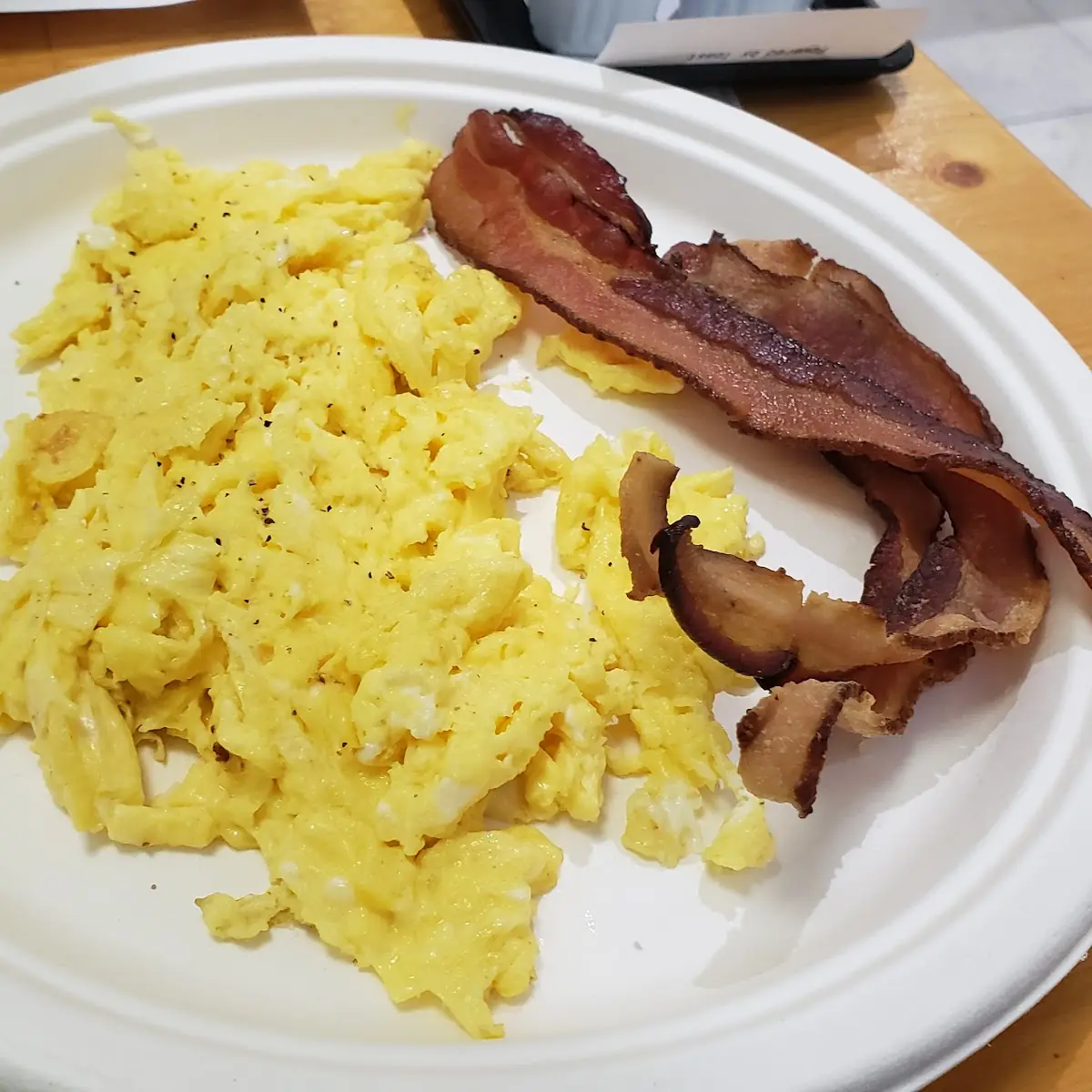 Bacon and Scrambled Eggs