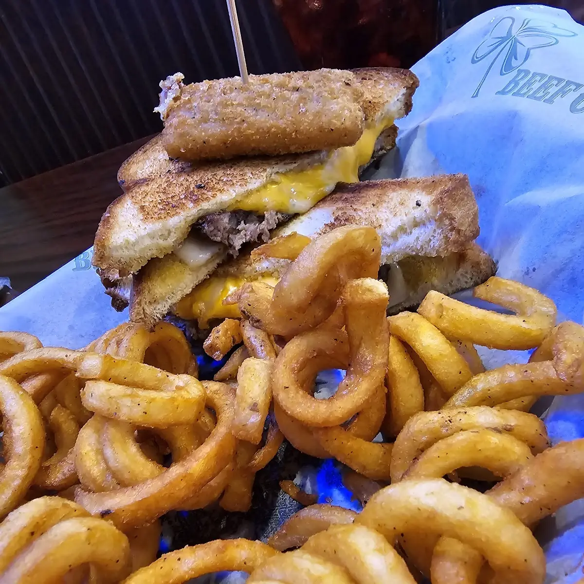 5 Cheese Burger