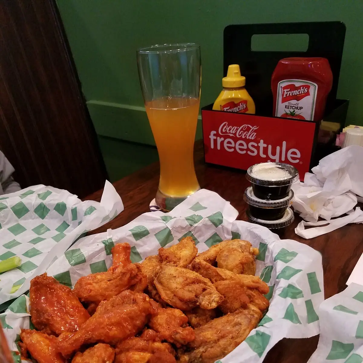Wings Blackened and Lemon Pepper