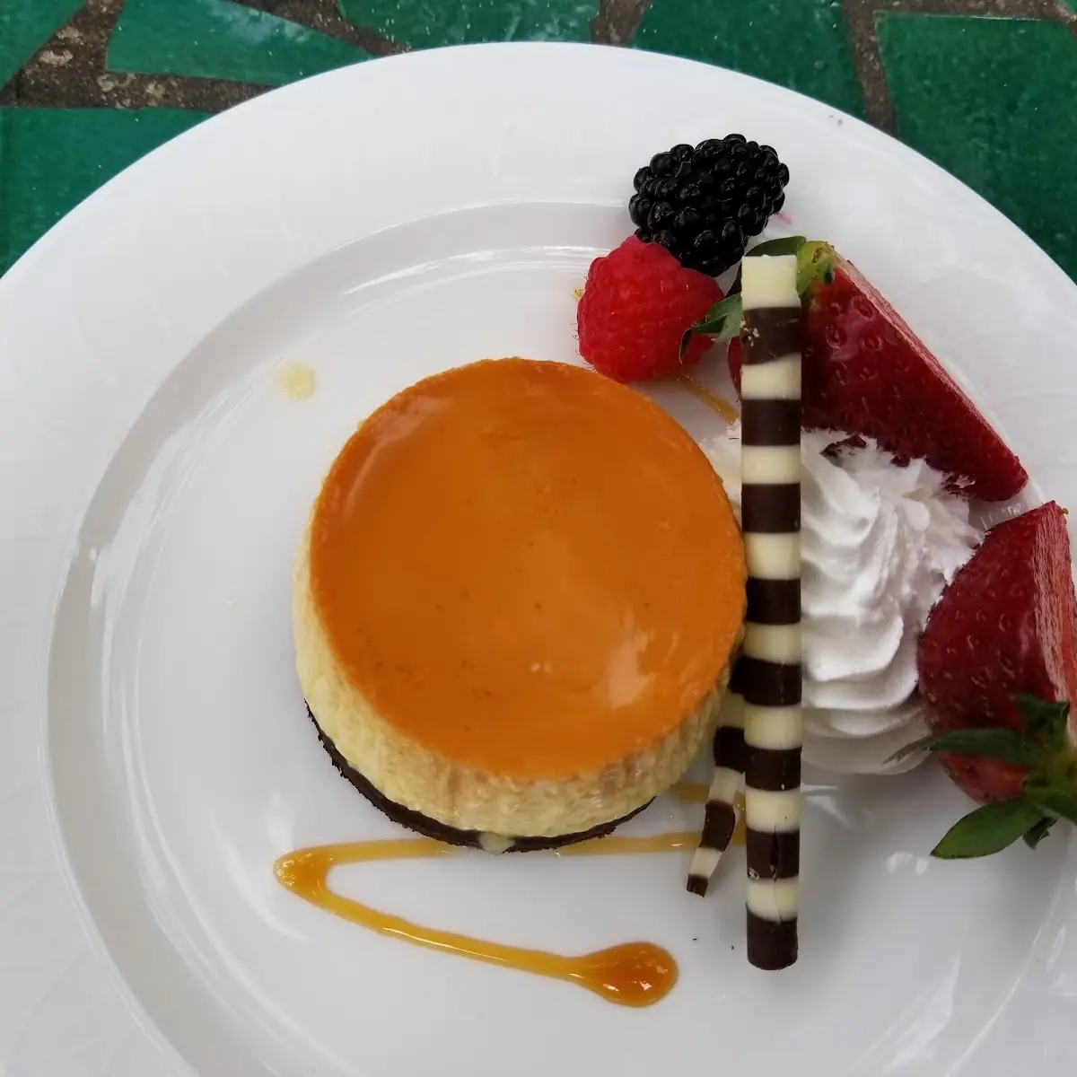 Spiced Rum Flan