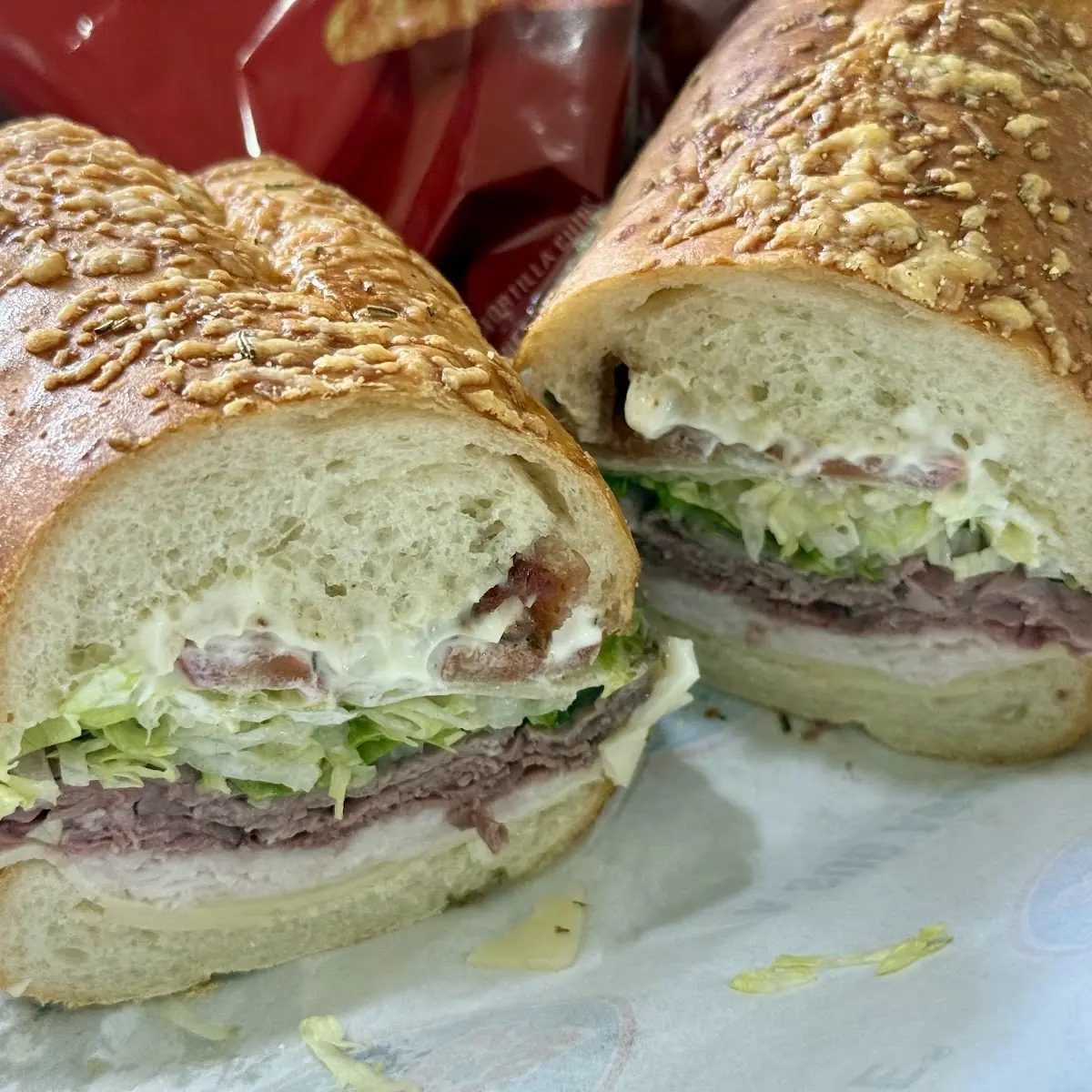 Turkey Ham and Cheese Sandwich