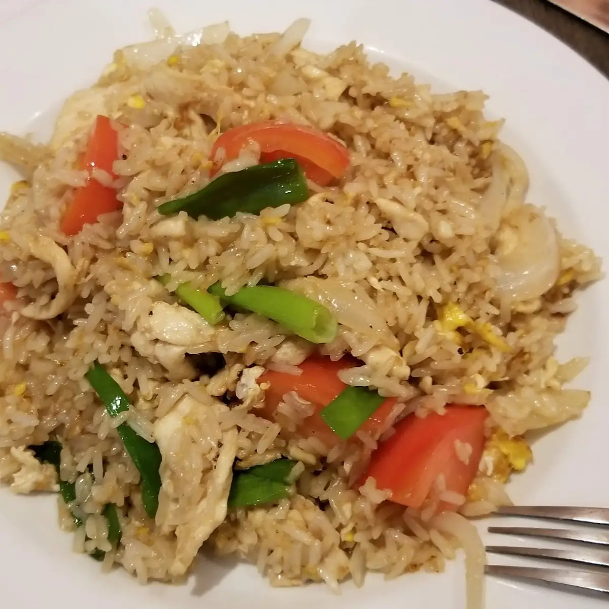 Crispy Chicken Fried Rice