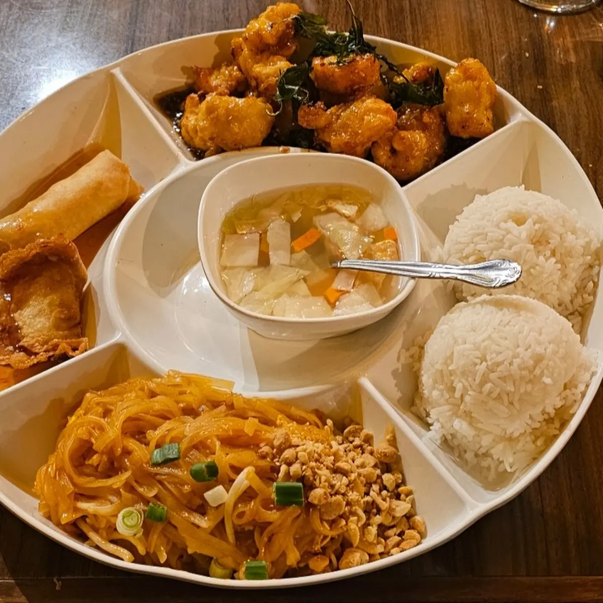 Crispy Garlic Chicken Combo
