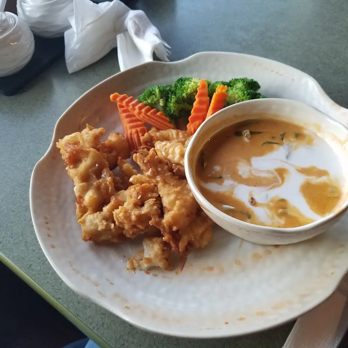 Crunchy Panang Curry Chicken