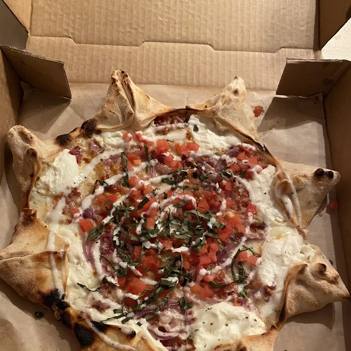 Star Shaped Pizza