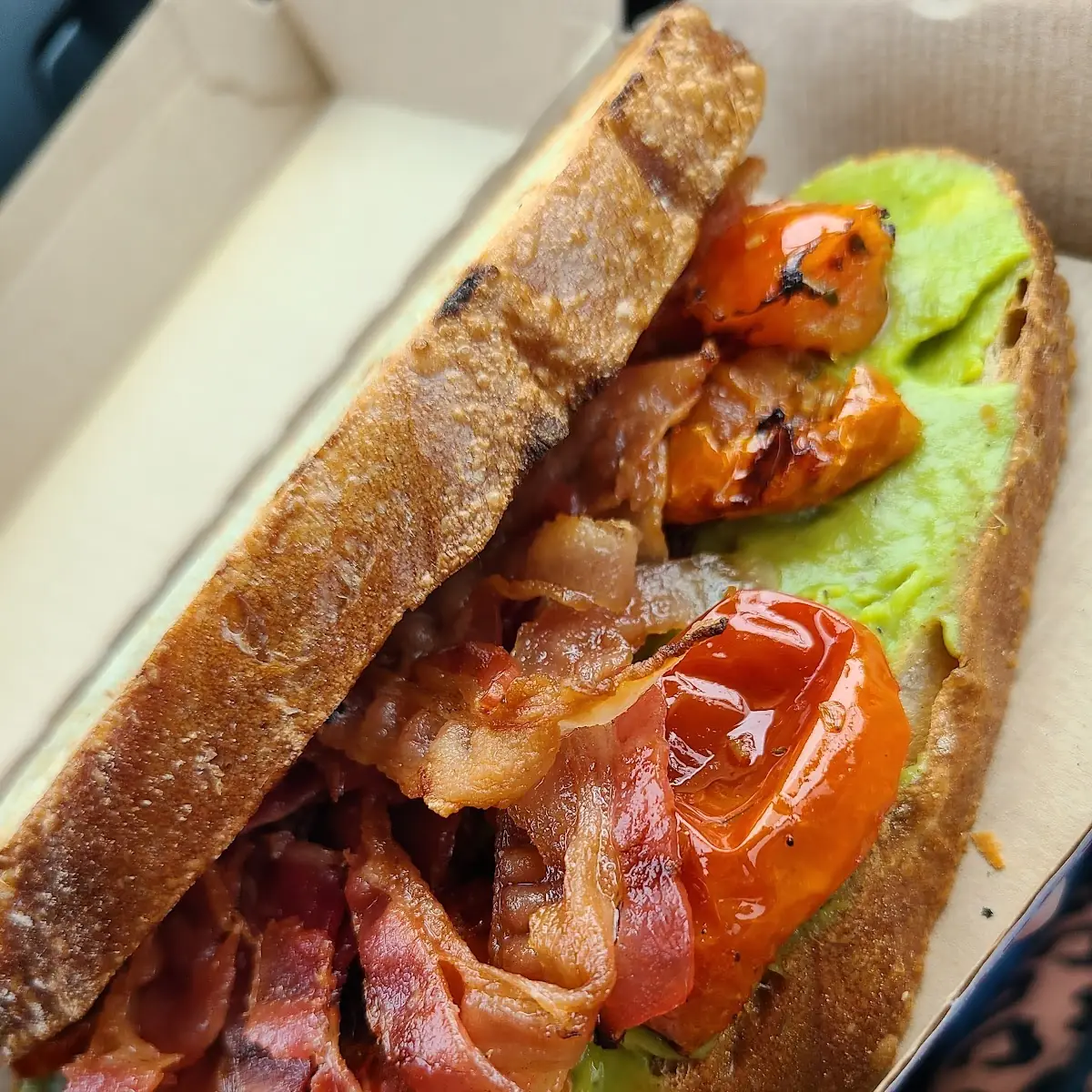 Bacon Avocado Tomato Sandwich