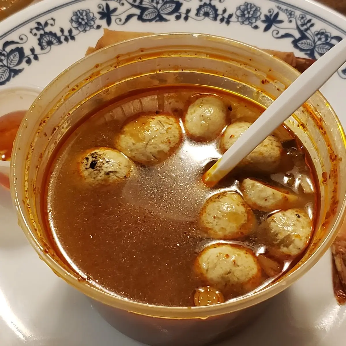 Tom Yum Soup with Chicken