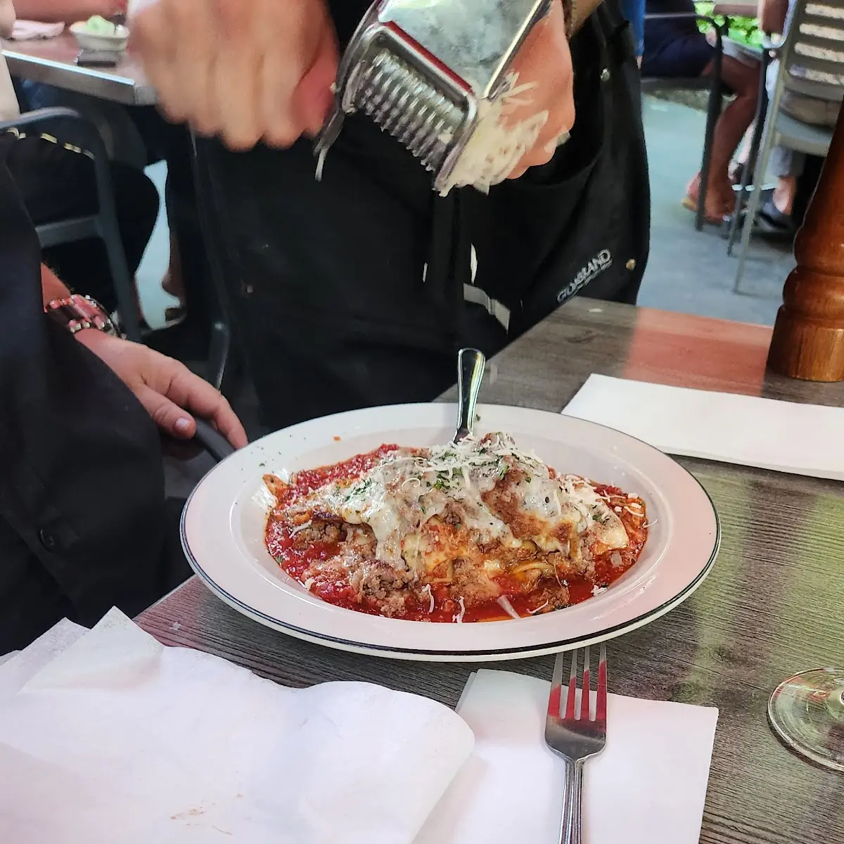 Three Meat Lasagna