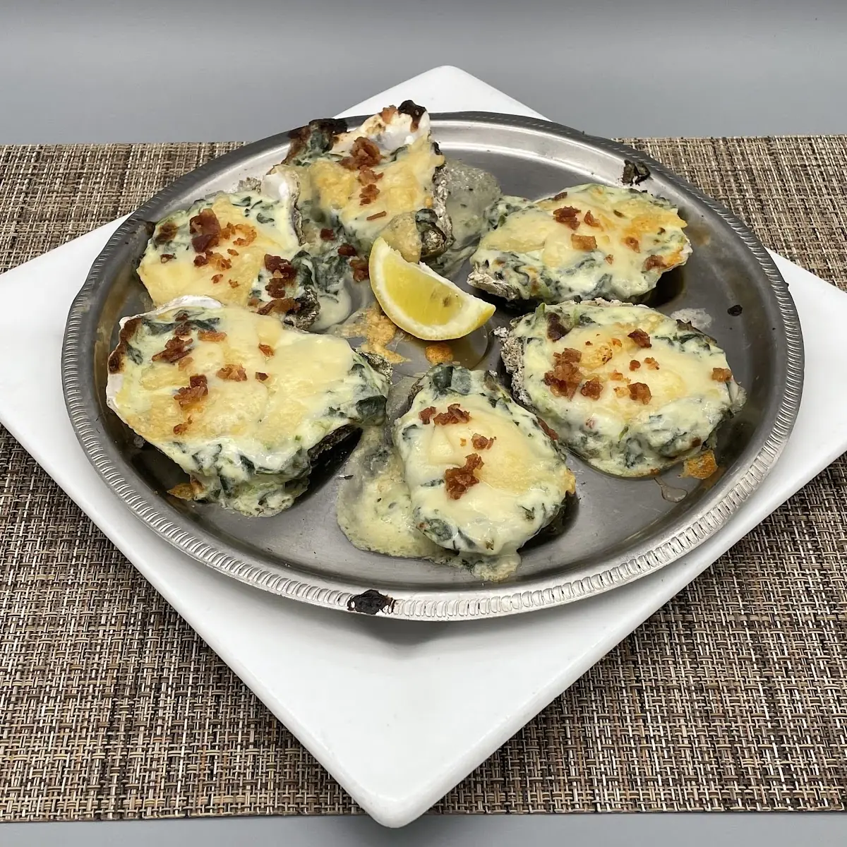 Oysters Rockefeller