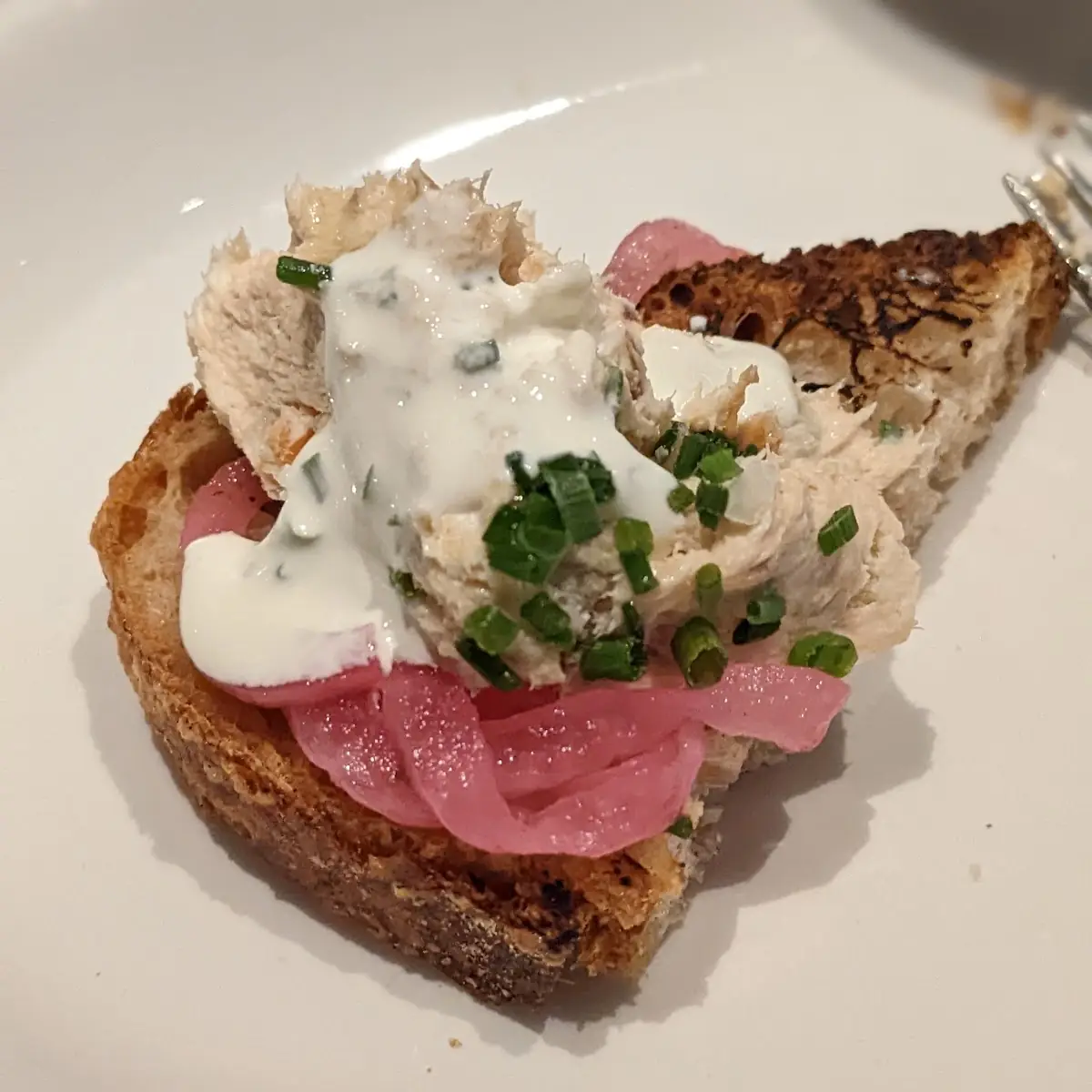 Smoked Salmon Pate Toast