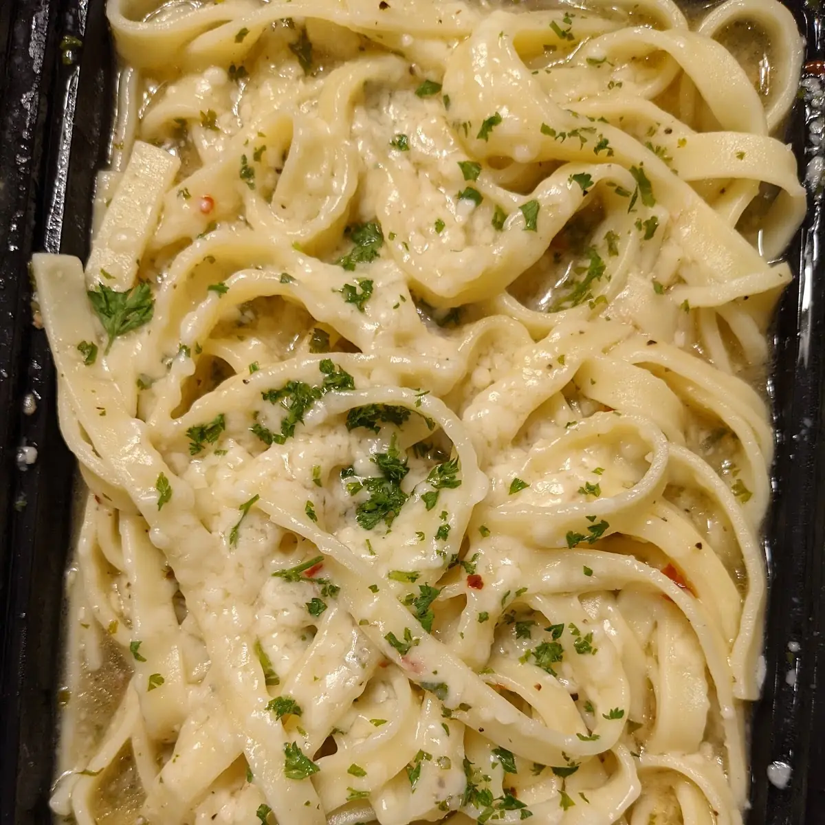 Fettuccine Alfredo Half