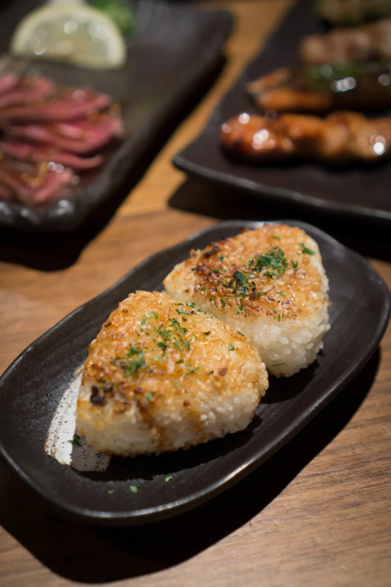 Grilled Rice Ball