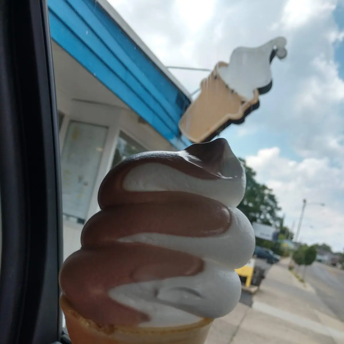 Chocolate Dipped Ice Cream Cone