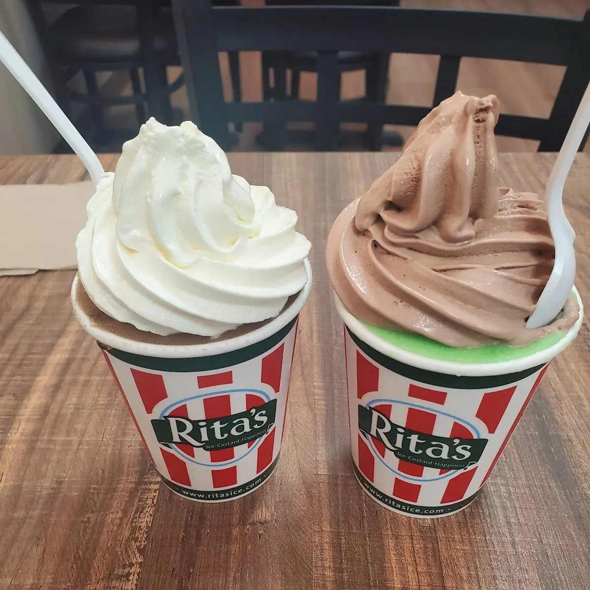 Mint Chocolate Chip with Chocolate Custard