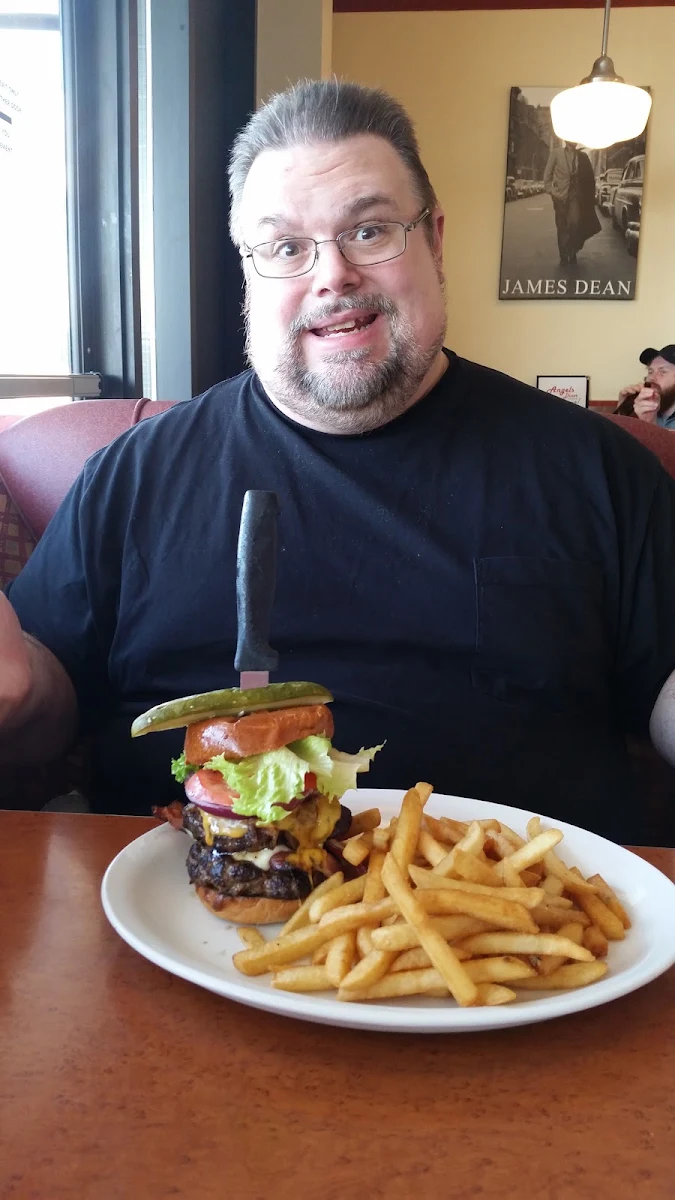 Fats Double Cheeseburger Combo