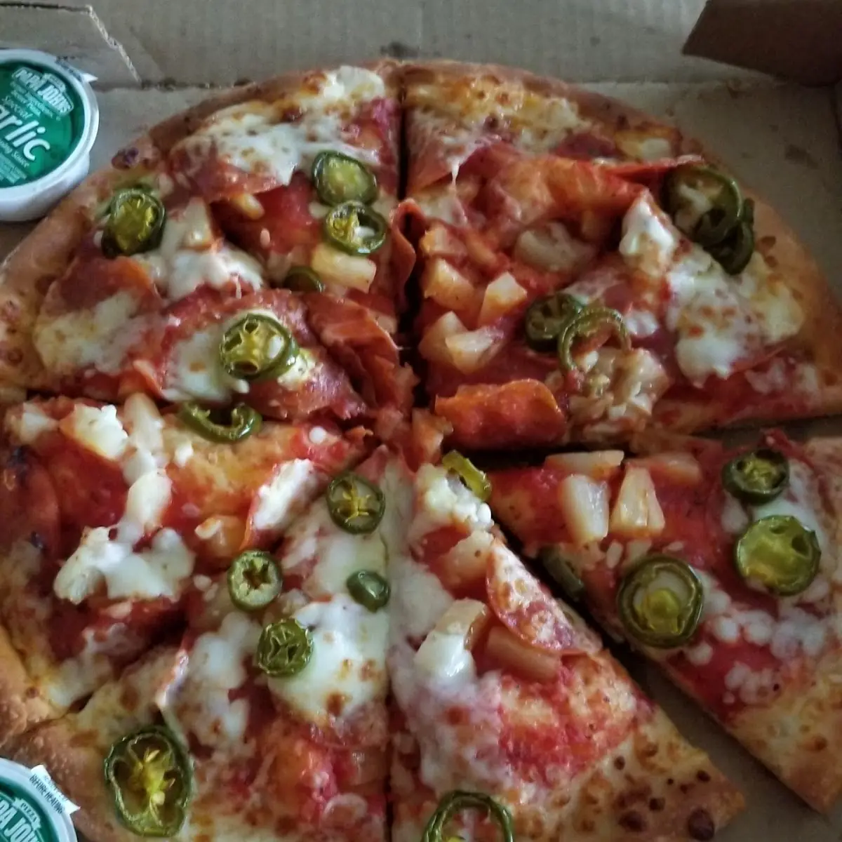 Horrible Pizza Where's the Cheese