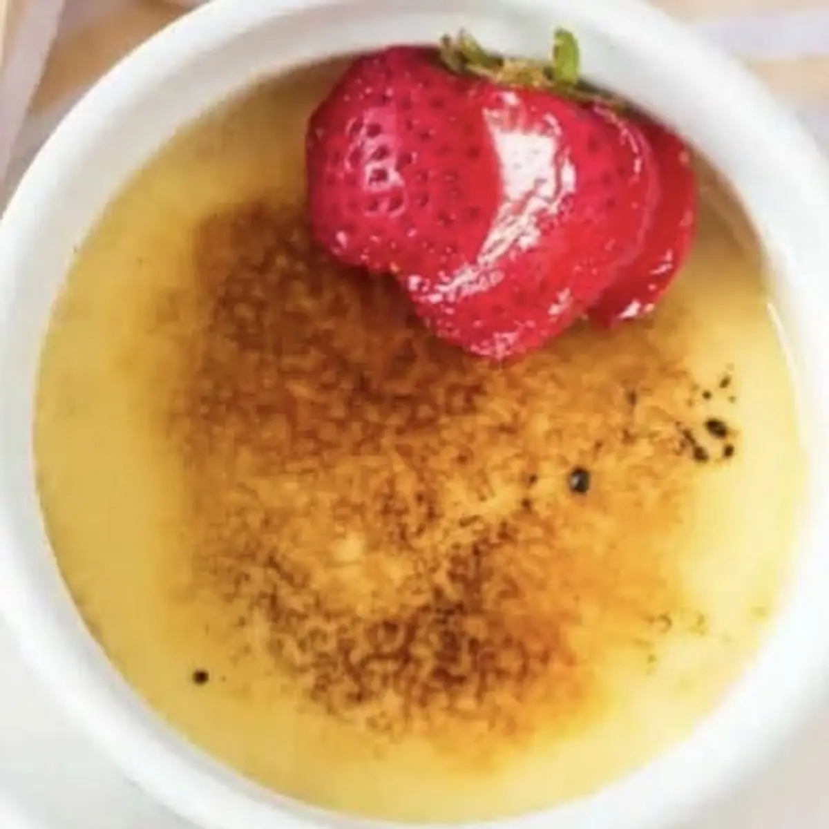 Quinoa Creme Brulee