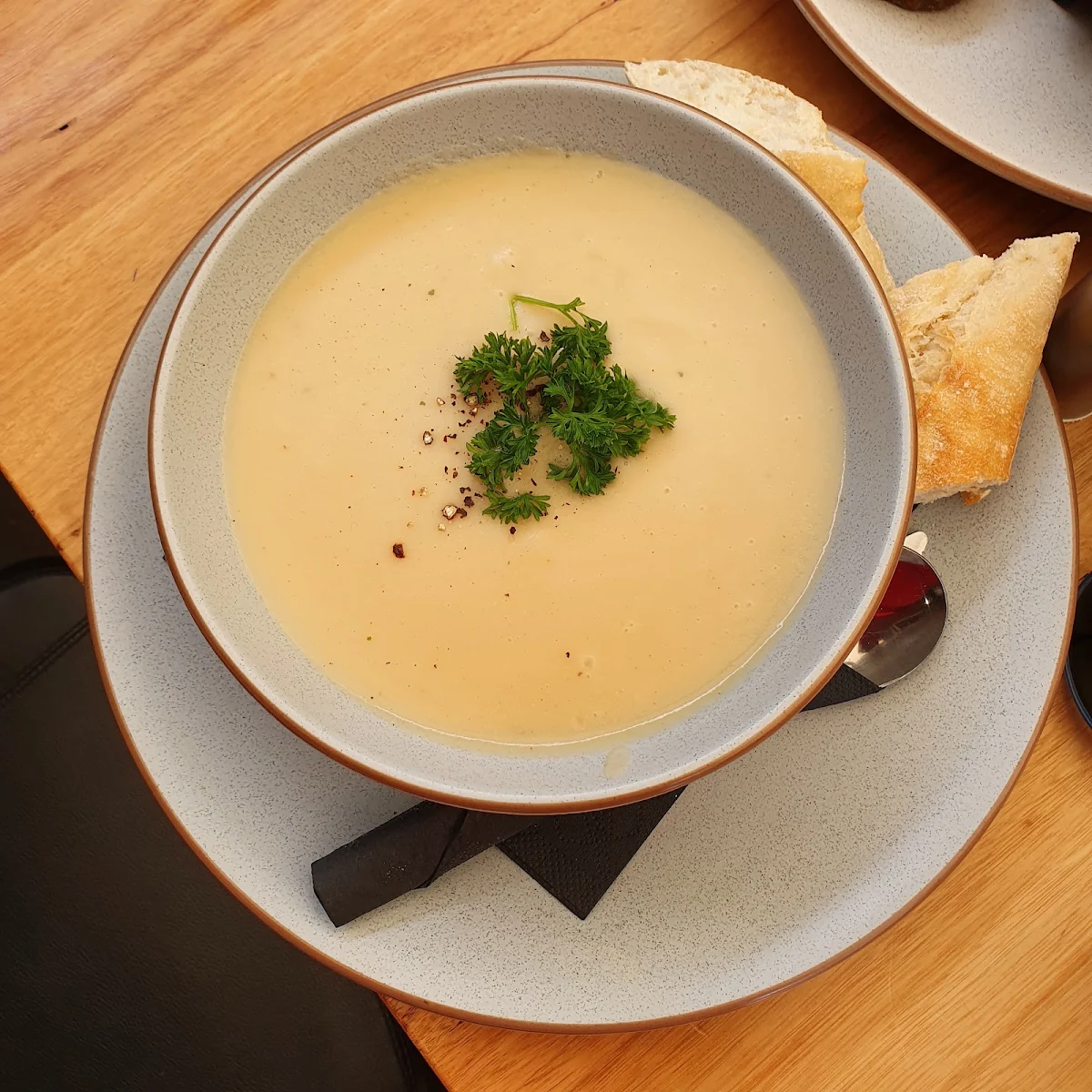 Cauliflower Soup, Black Bird Coffee House