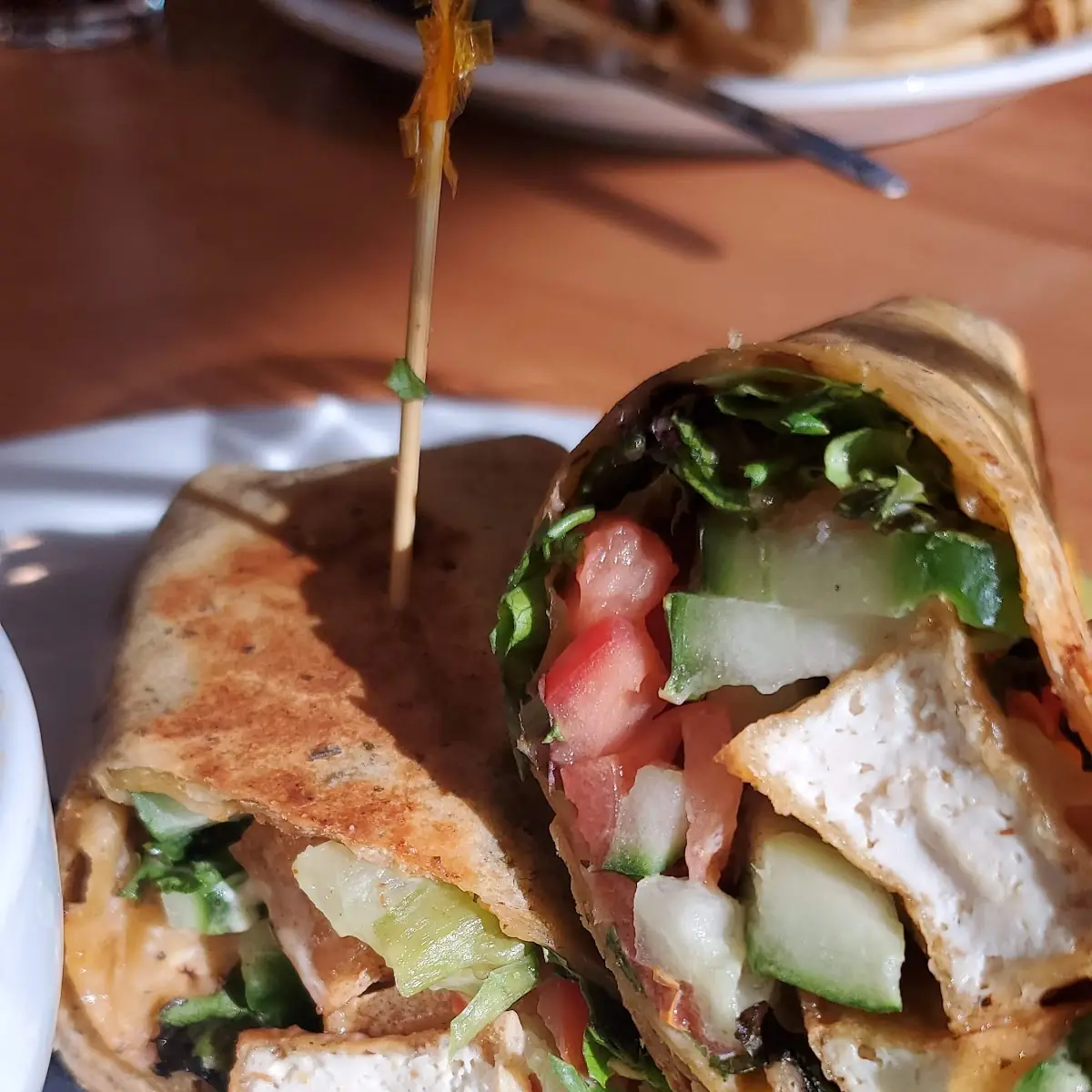 Crispy Tofu Wraps