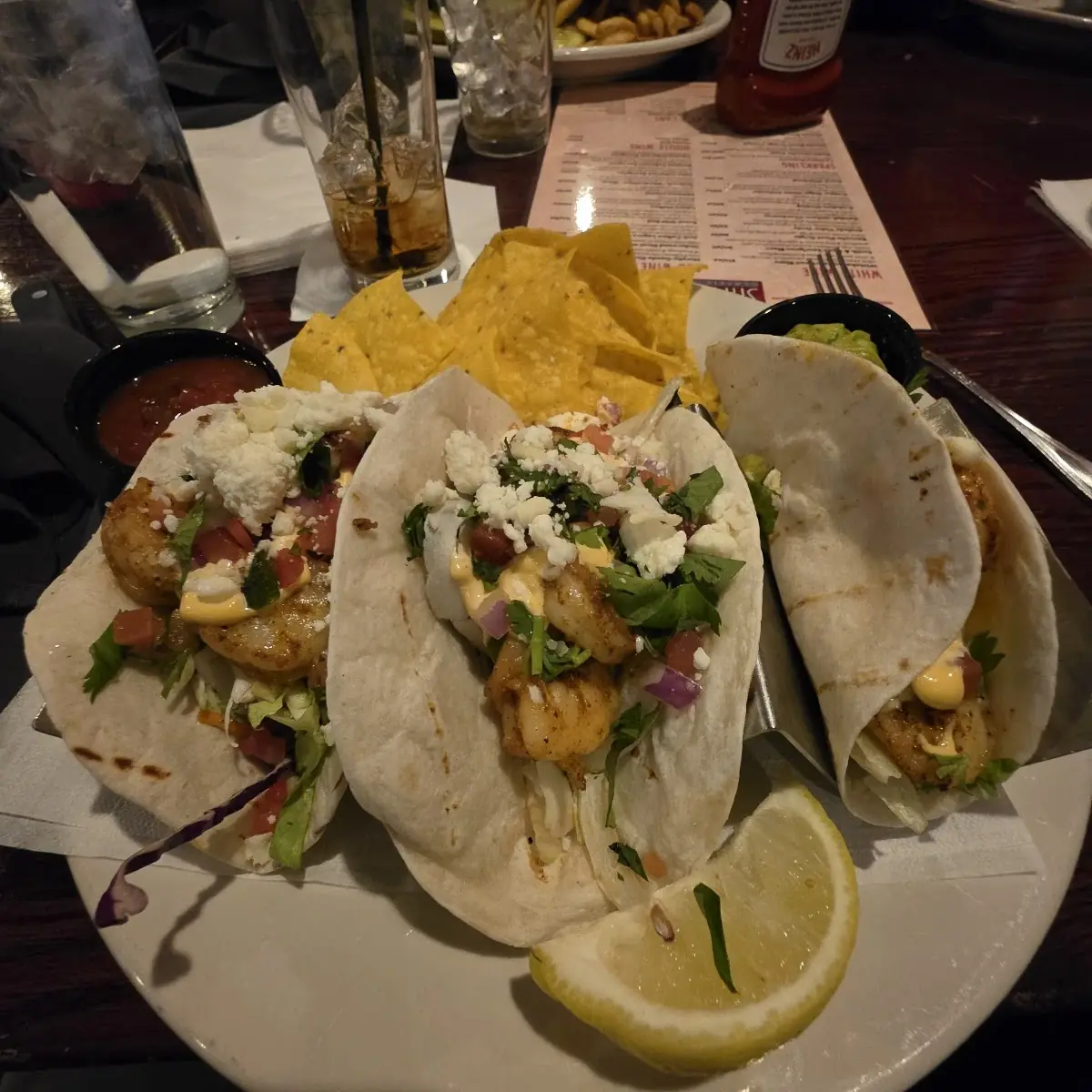 Spicy Shrimp Tacos
