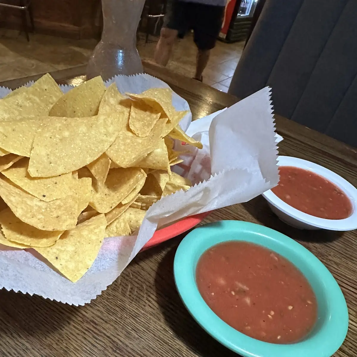 Extra chips size