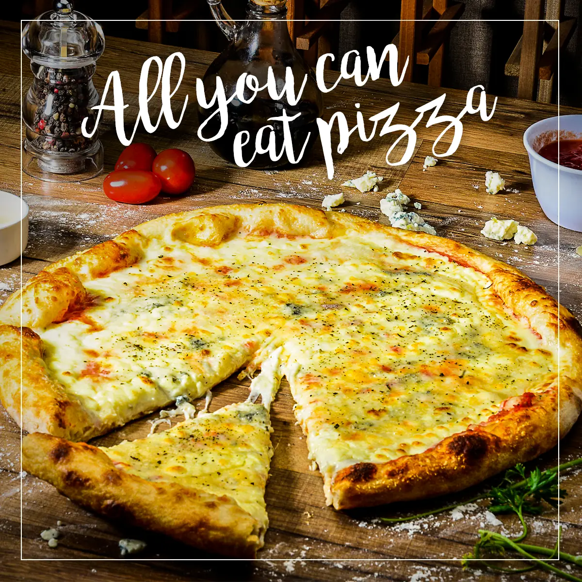 Four Cheese Pizza