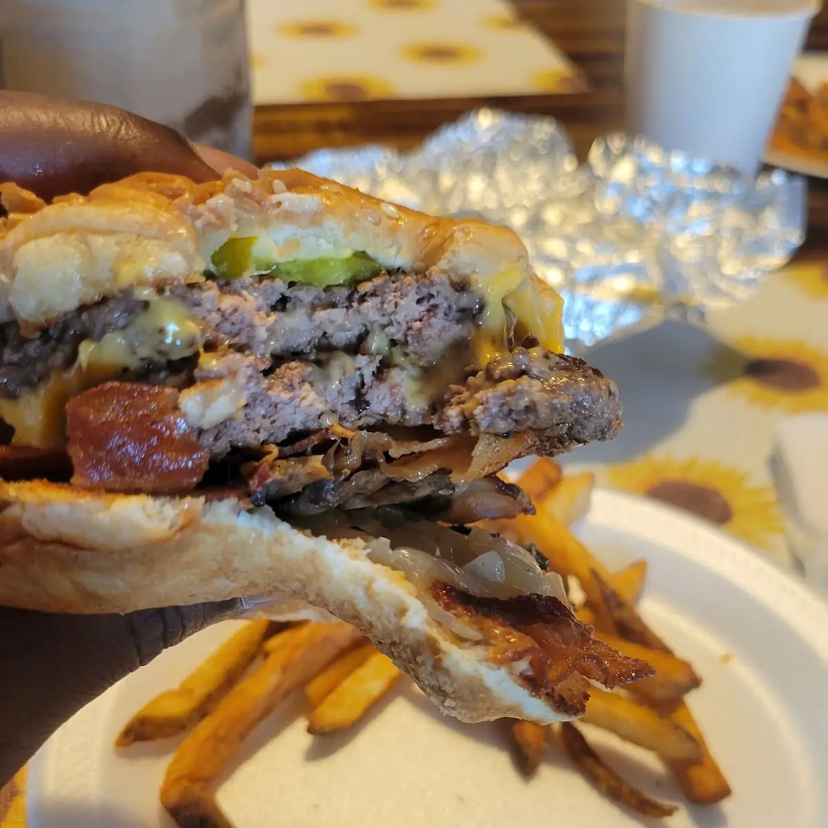 Double Bacon Cheeseburger Combo