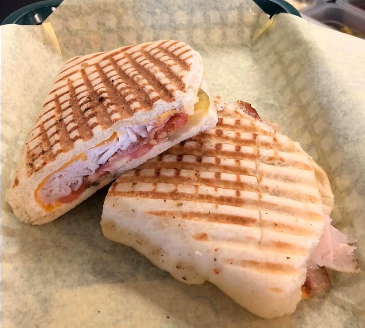 Turkey Bacon Ranch Panini