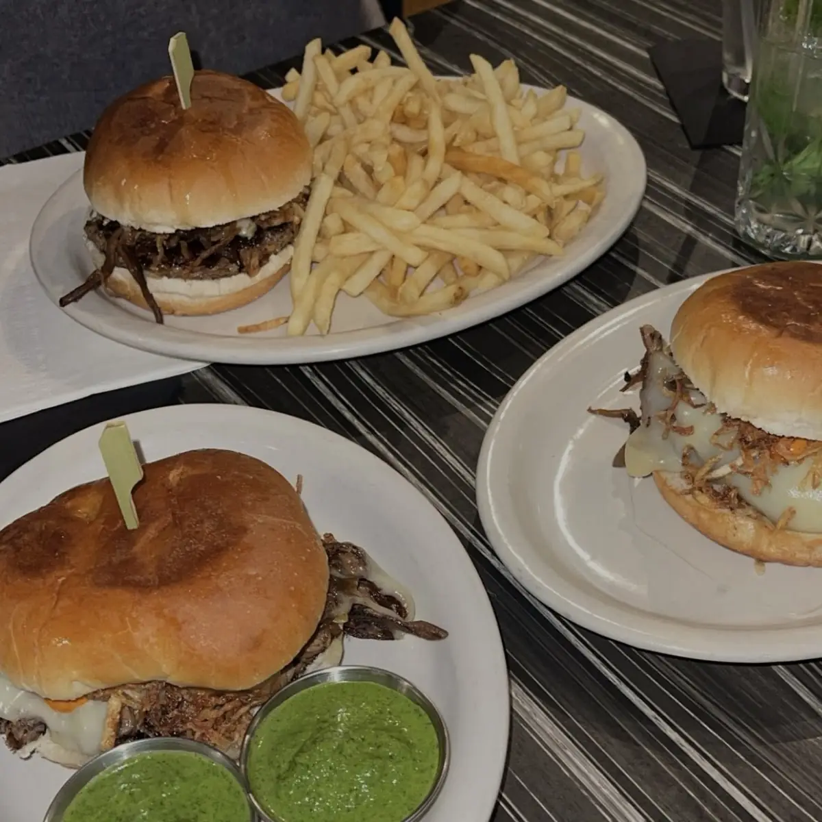 Flank Steak Burger